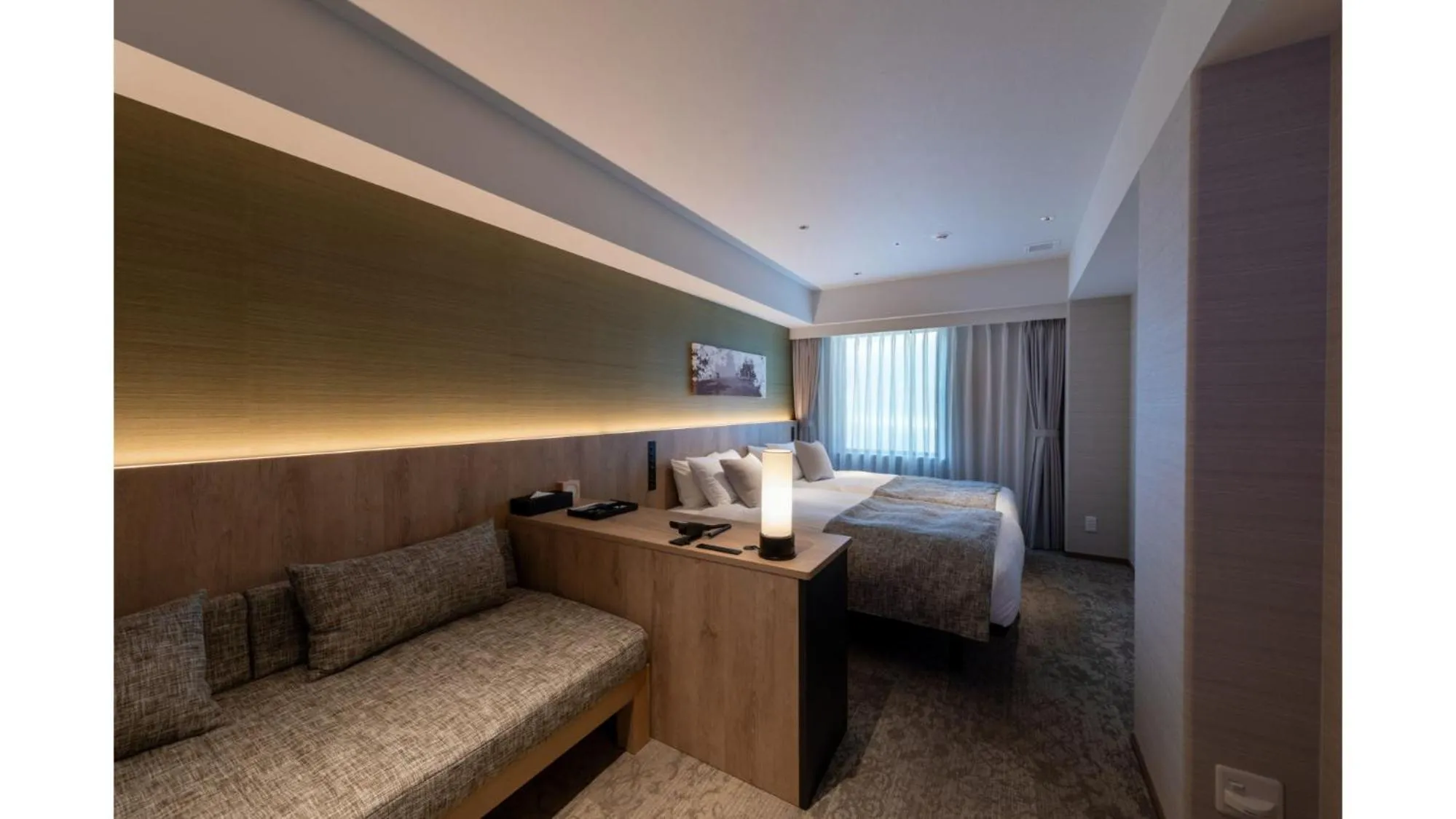 Photo of the whole room, Bed in Iroha Grand Hotel Kintetsu Nara Ekimae