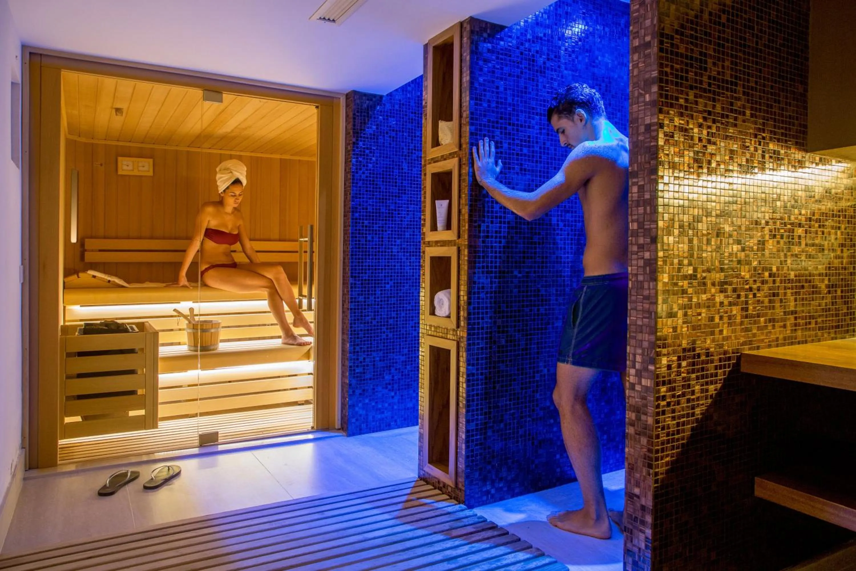 Sauna in Best Western Plus Hotel Spring House