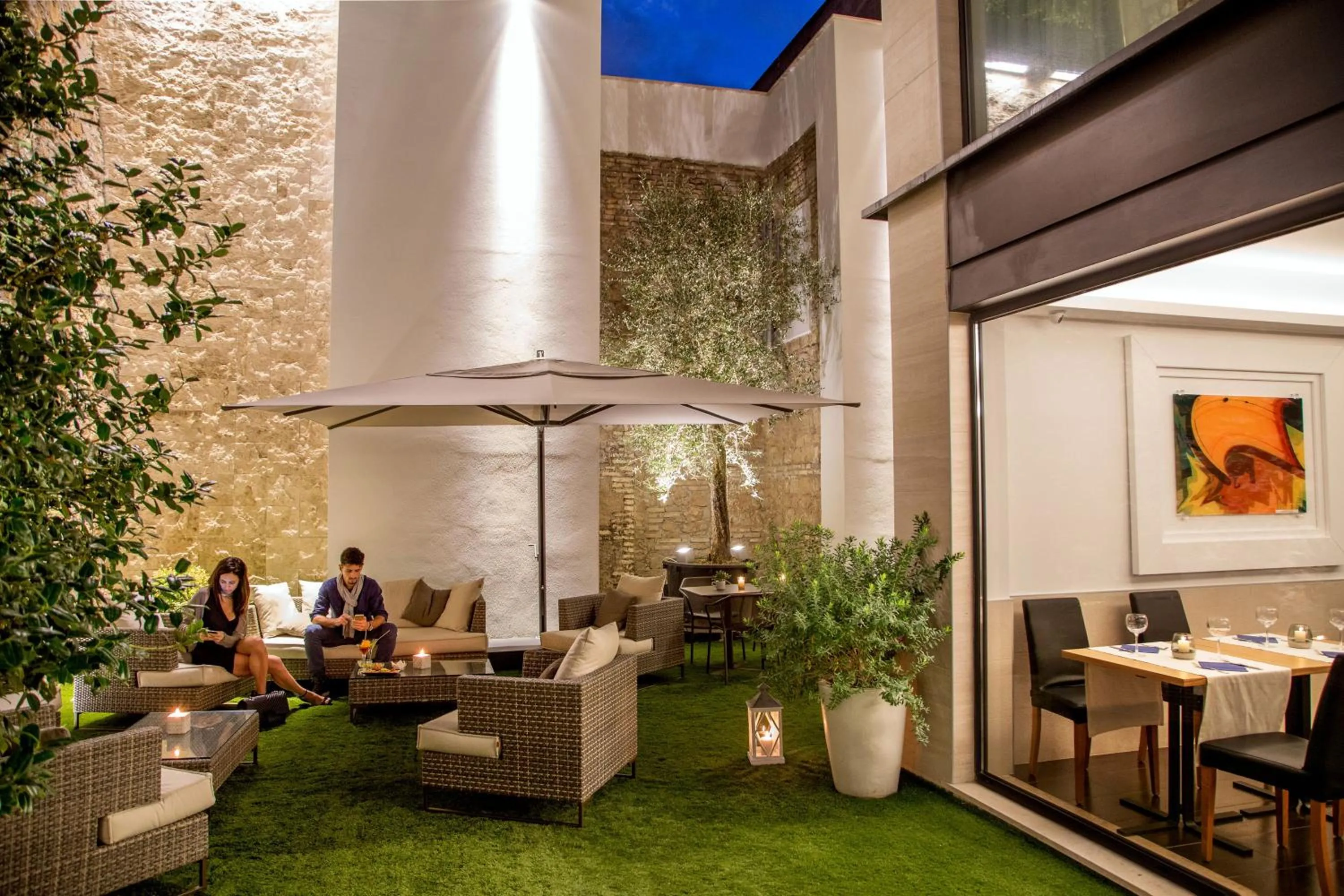 Garden in Best Western Plus Hotel Spring House