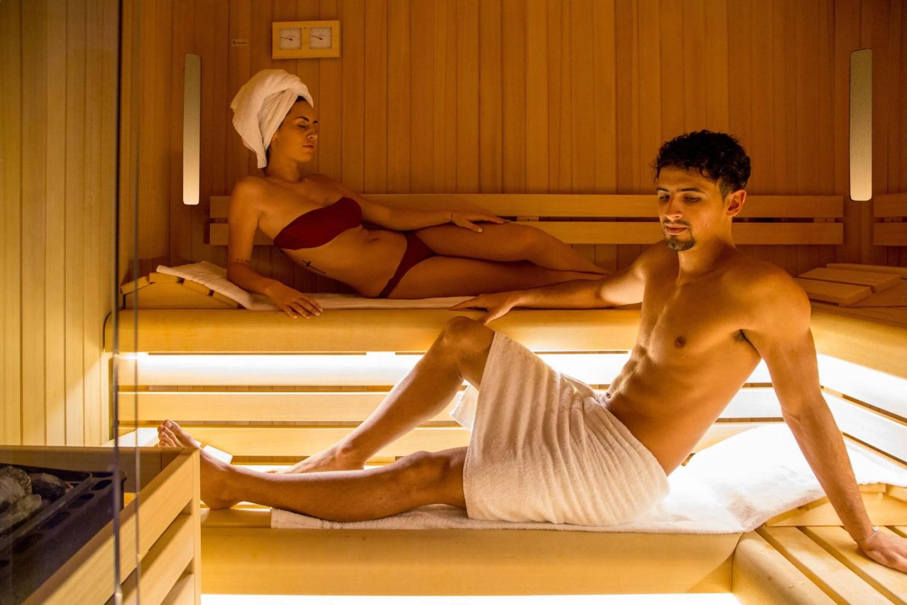 Sauna in Best Western Plus Hotel Spring House