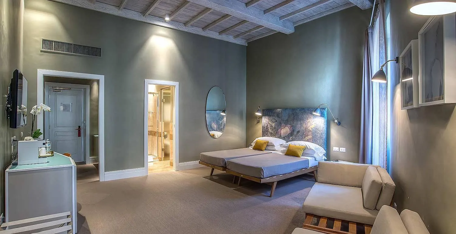 Photo of the whole room, Bed in Hotel Accademia