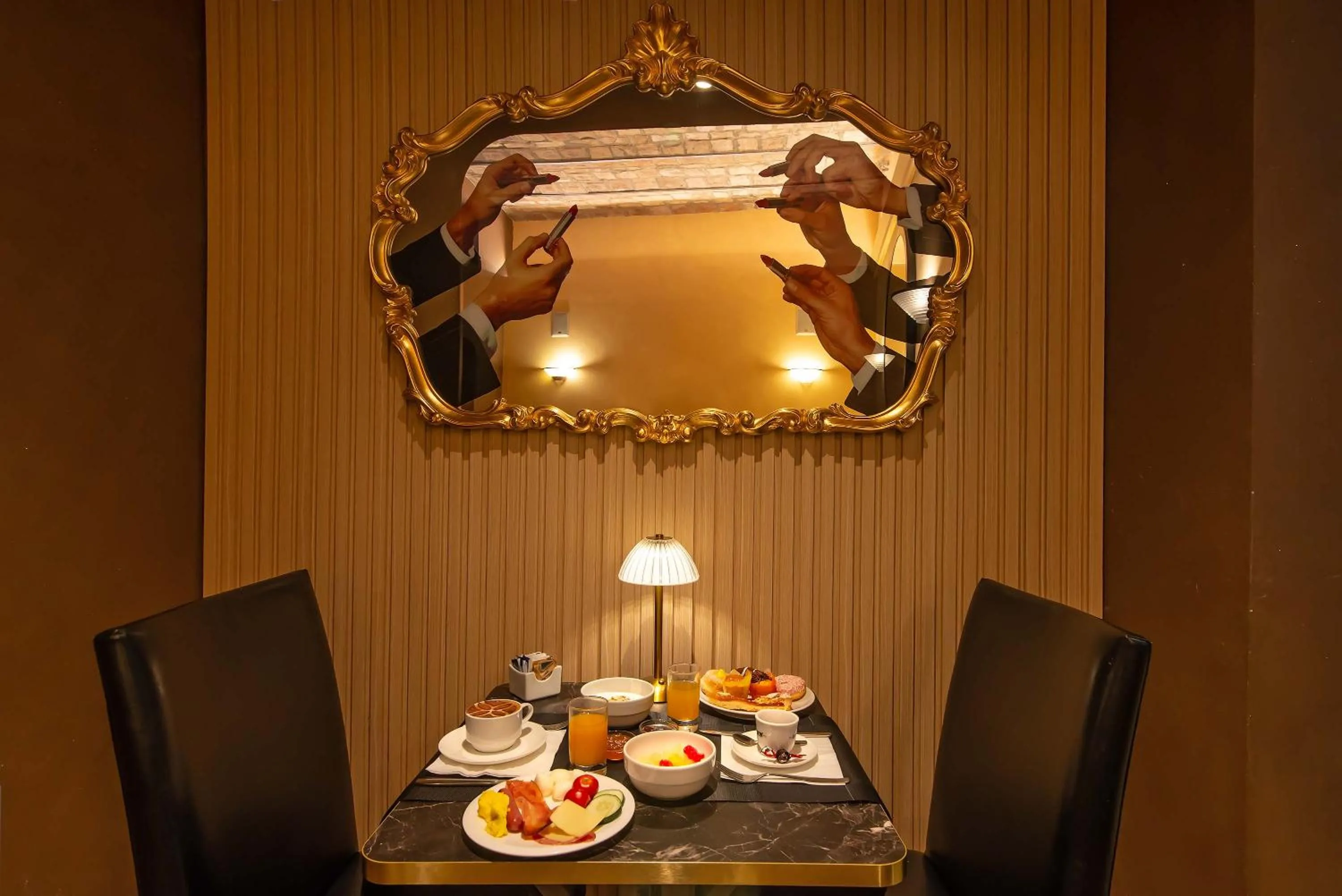 Decorative detail in Hotel Accademia