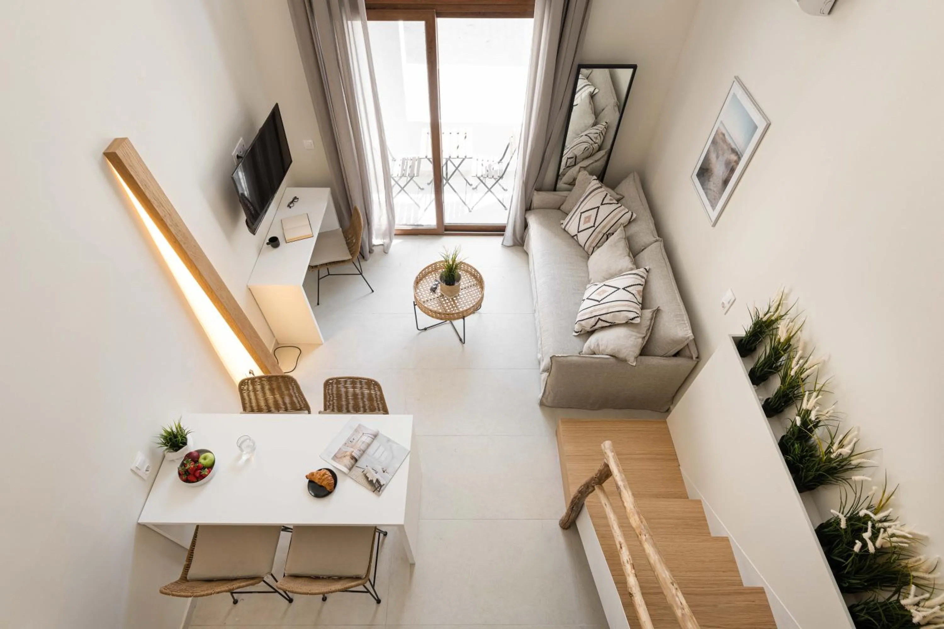 Living room in Palm Residences