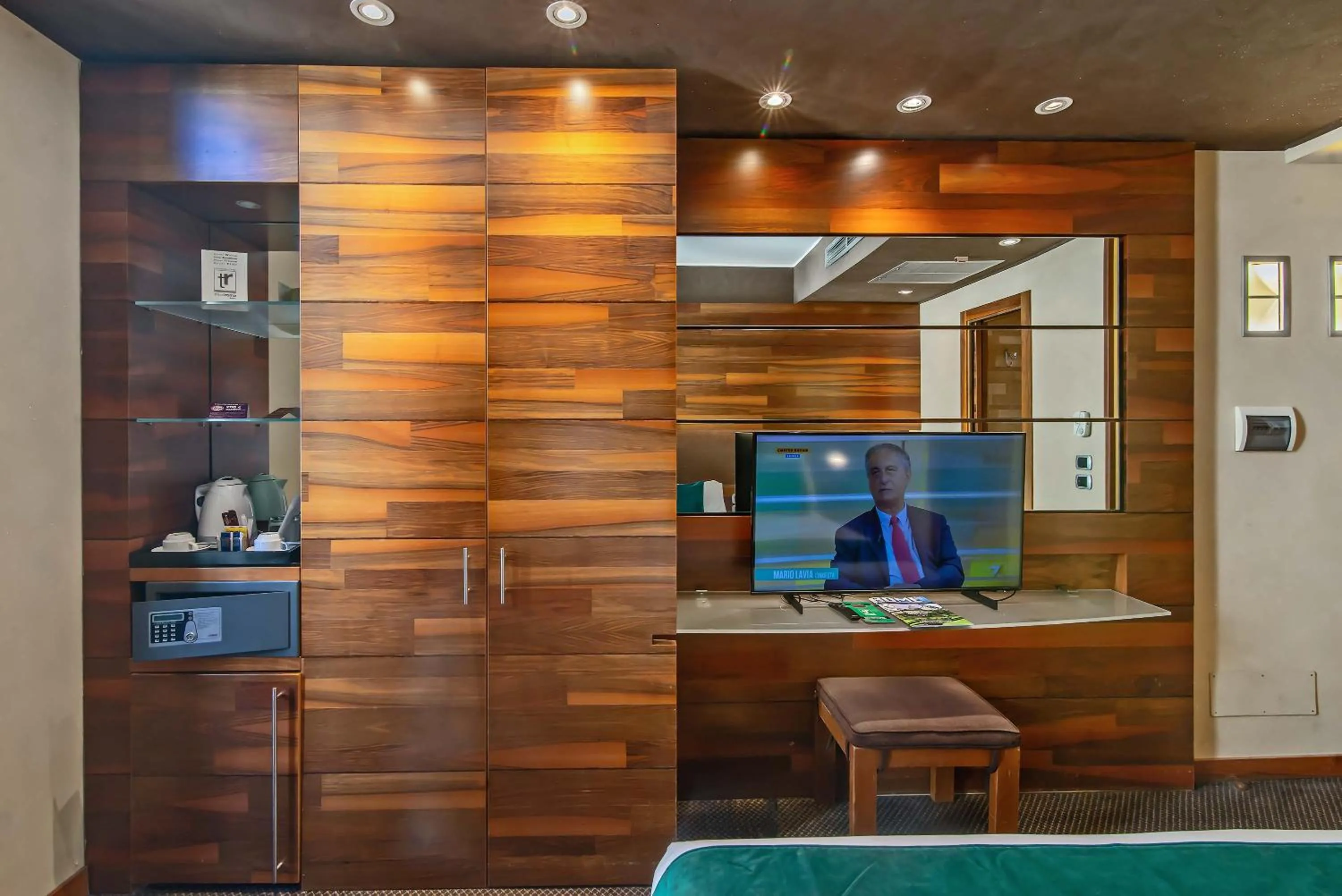 Decorative detail in Hotel Tritone