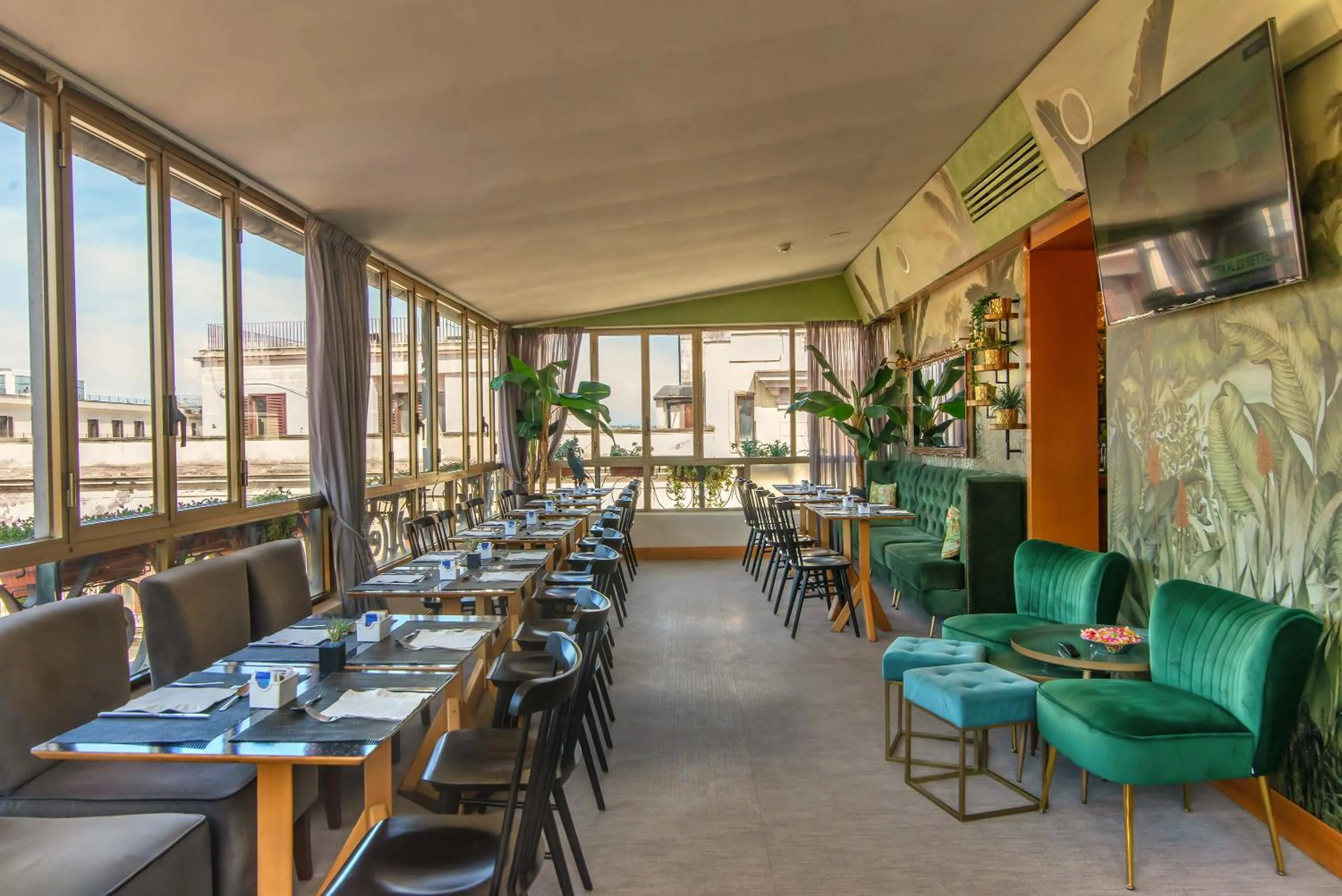 Balcony/Terrace in Hotel Tritone