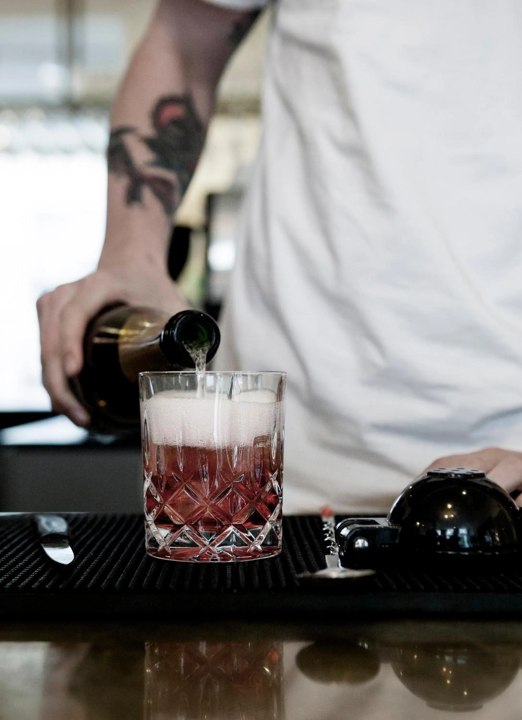 Lounge or bar in Apartments by Brøchner Hotels