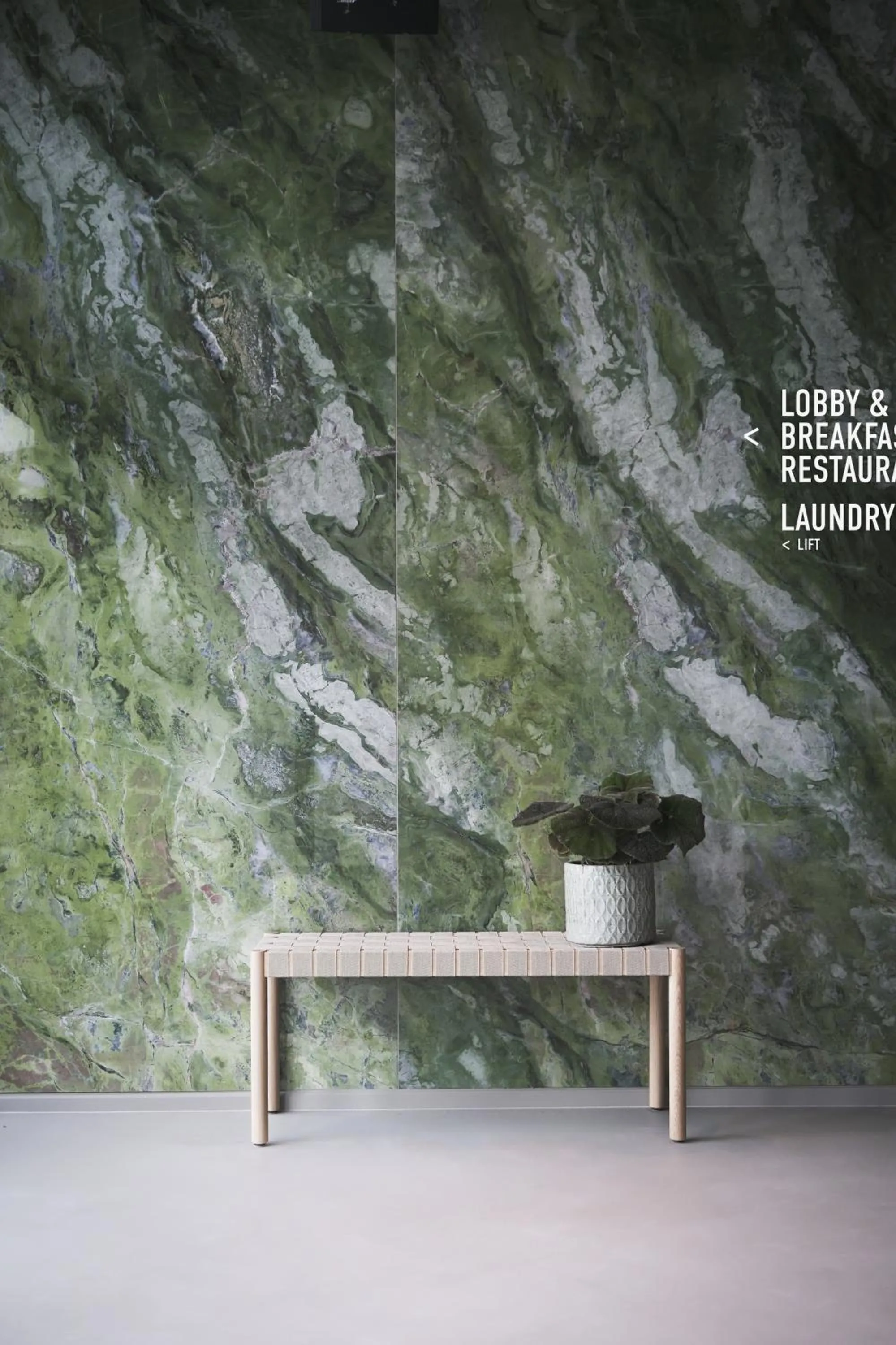 Decorative detail in Apartments by Brøchner Hotels