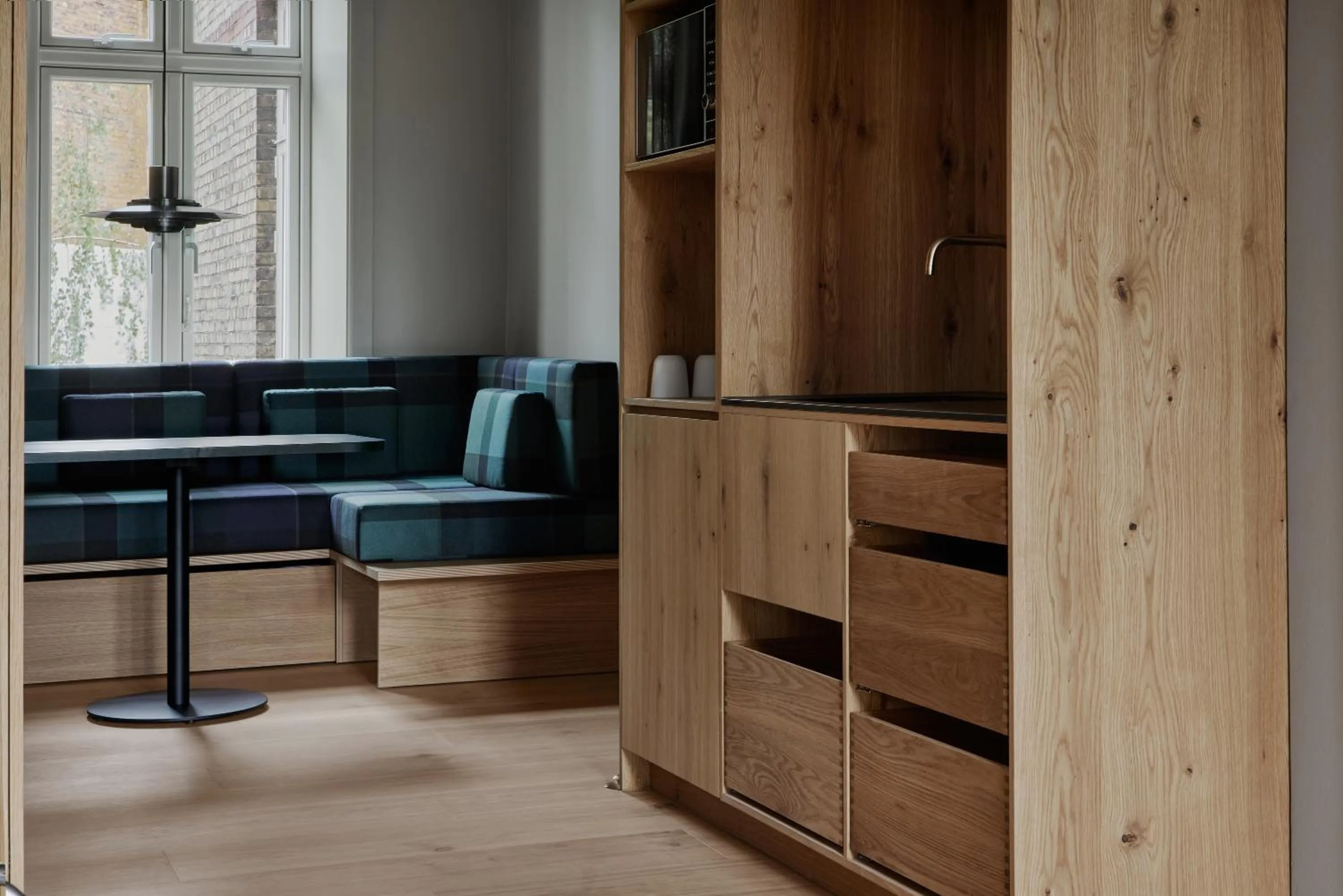 Kitchen or kitchenette in Apartments by Brøchner Hotels