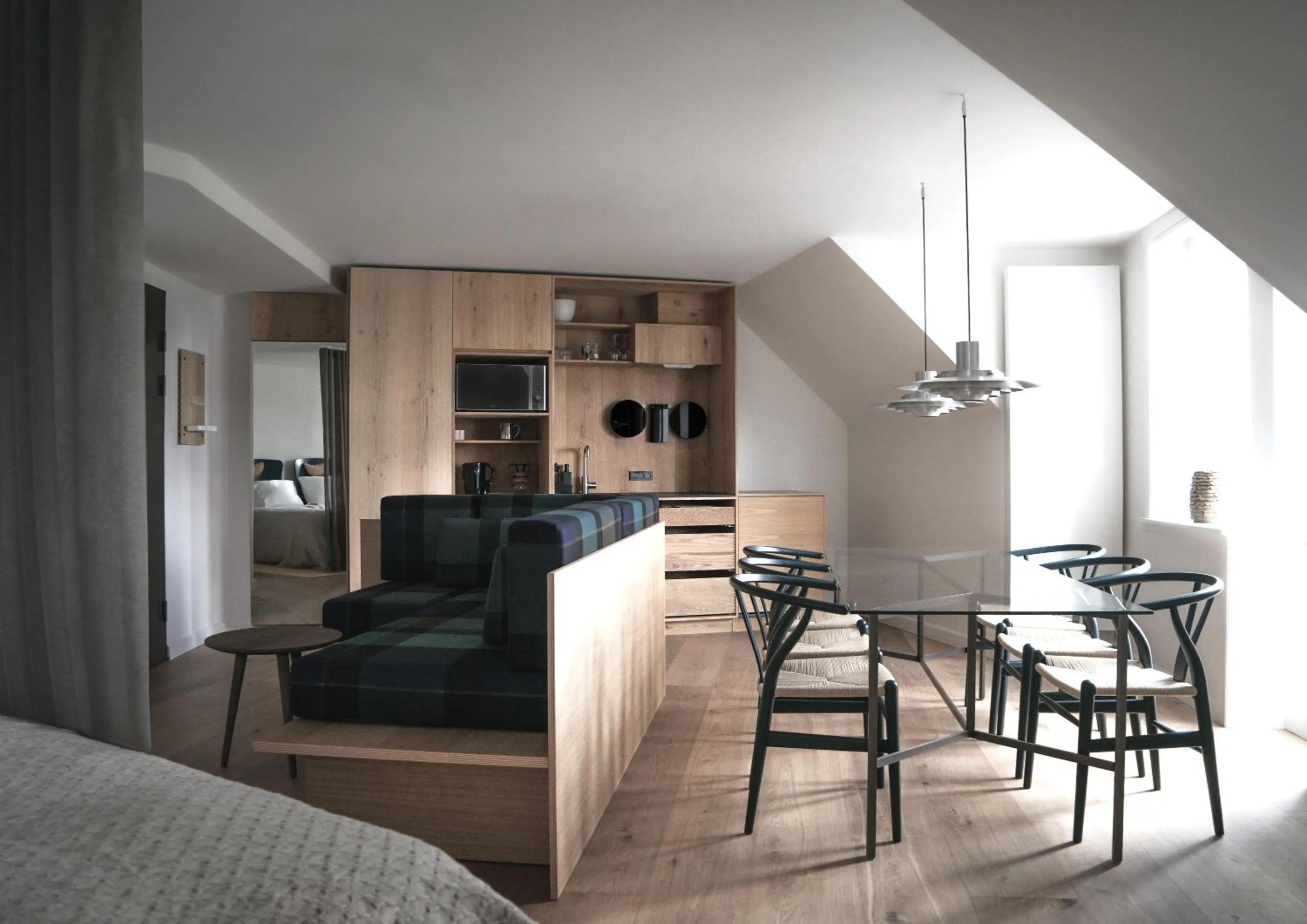 Kitchen or kitchenette in Apartments by Brøchner Hotels