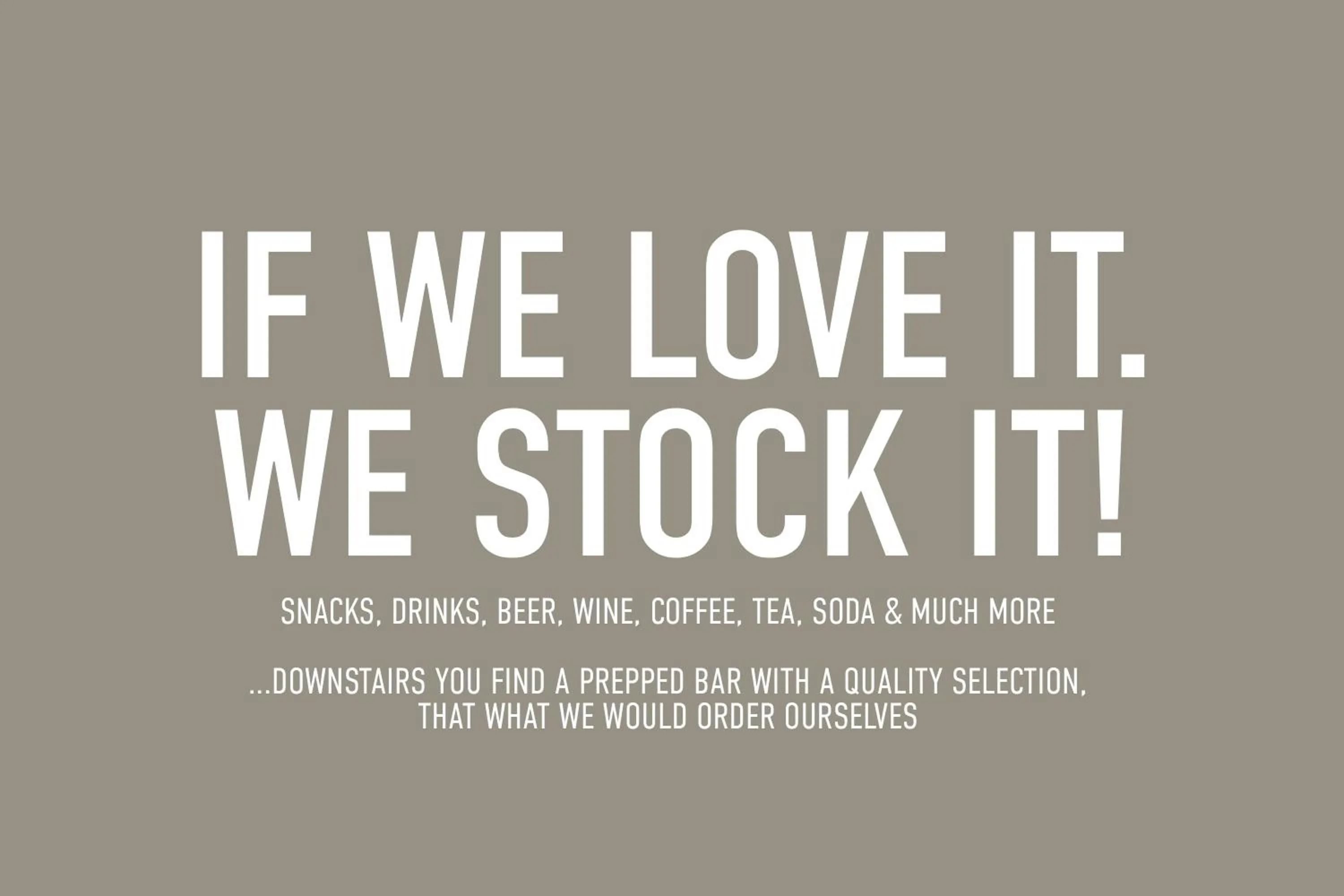 Text overlay in Apartments by Brøchner Hotels