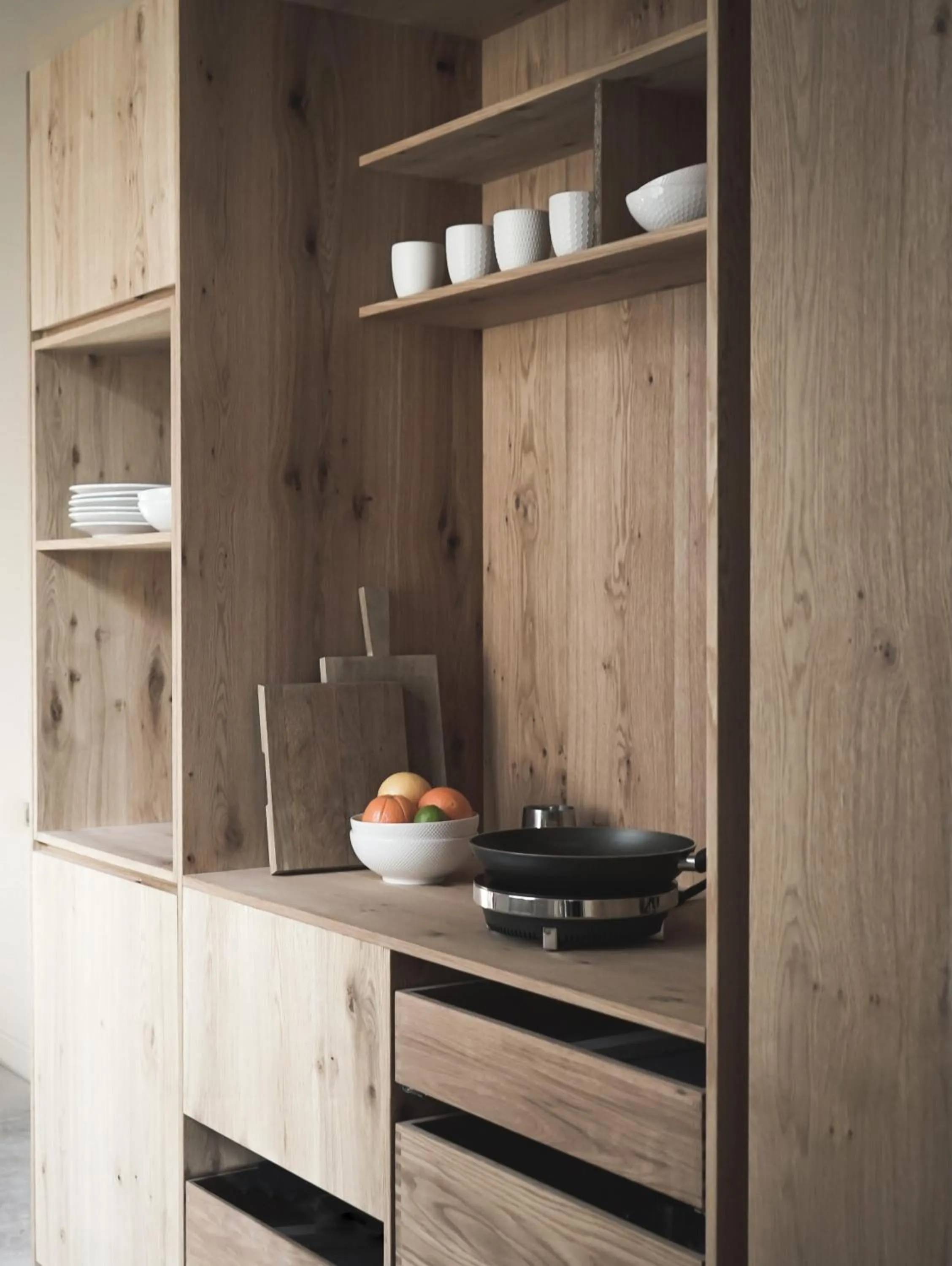 Kitchen or kitchenette in Apartments by Brøchner Hotels