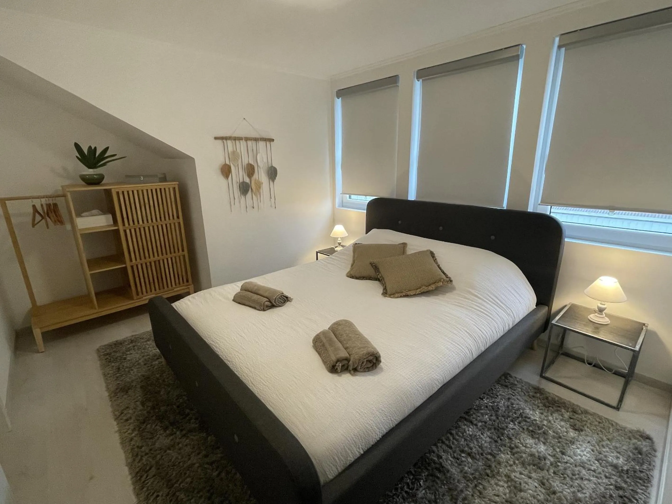 Bed in Le Relax by La Dame de Coeur - Logement zen urbain