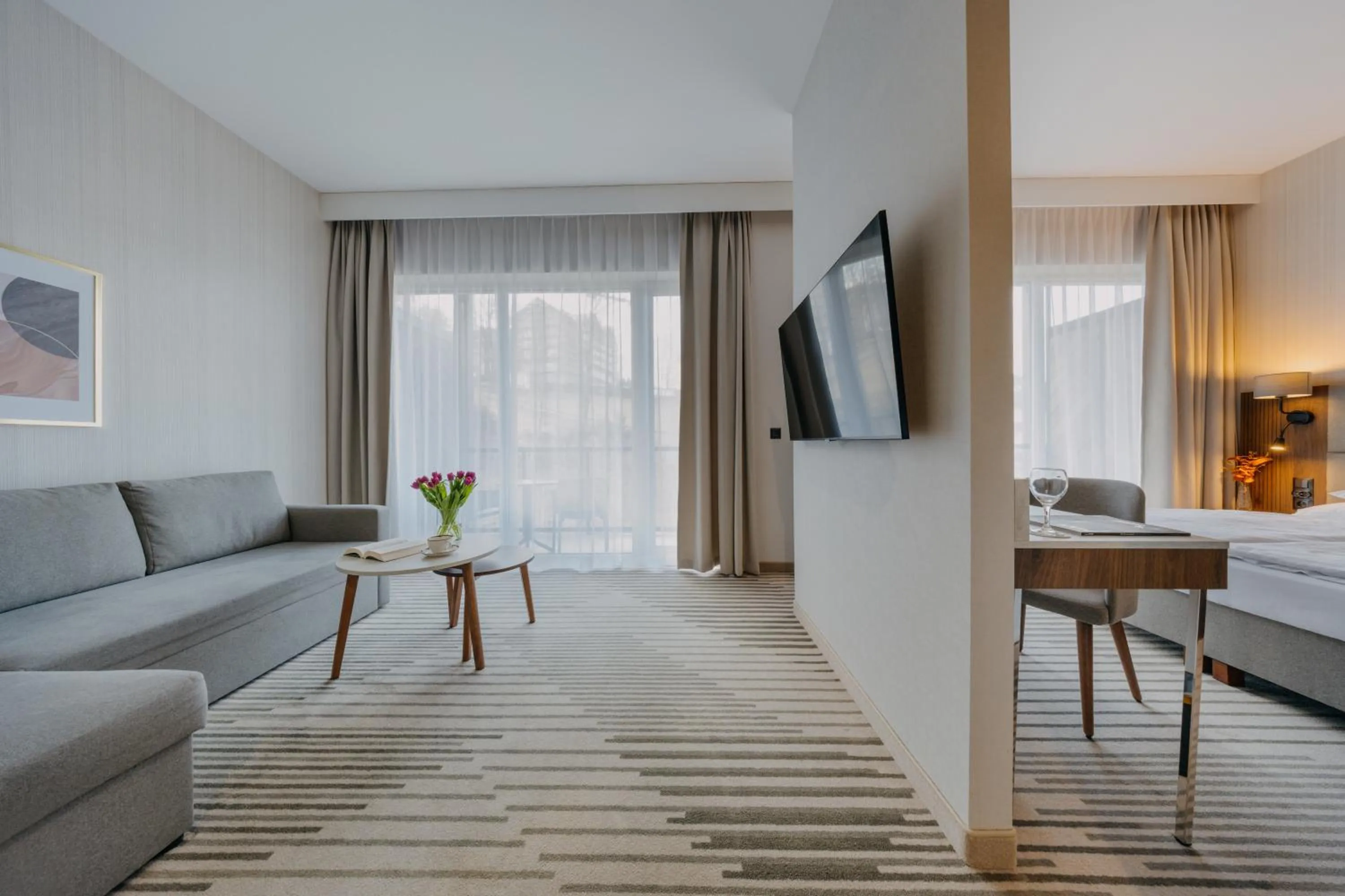 Bed in Elements Hotel&Spa