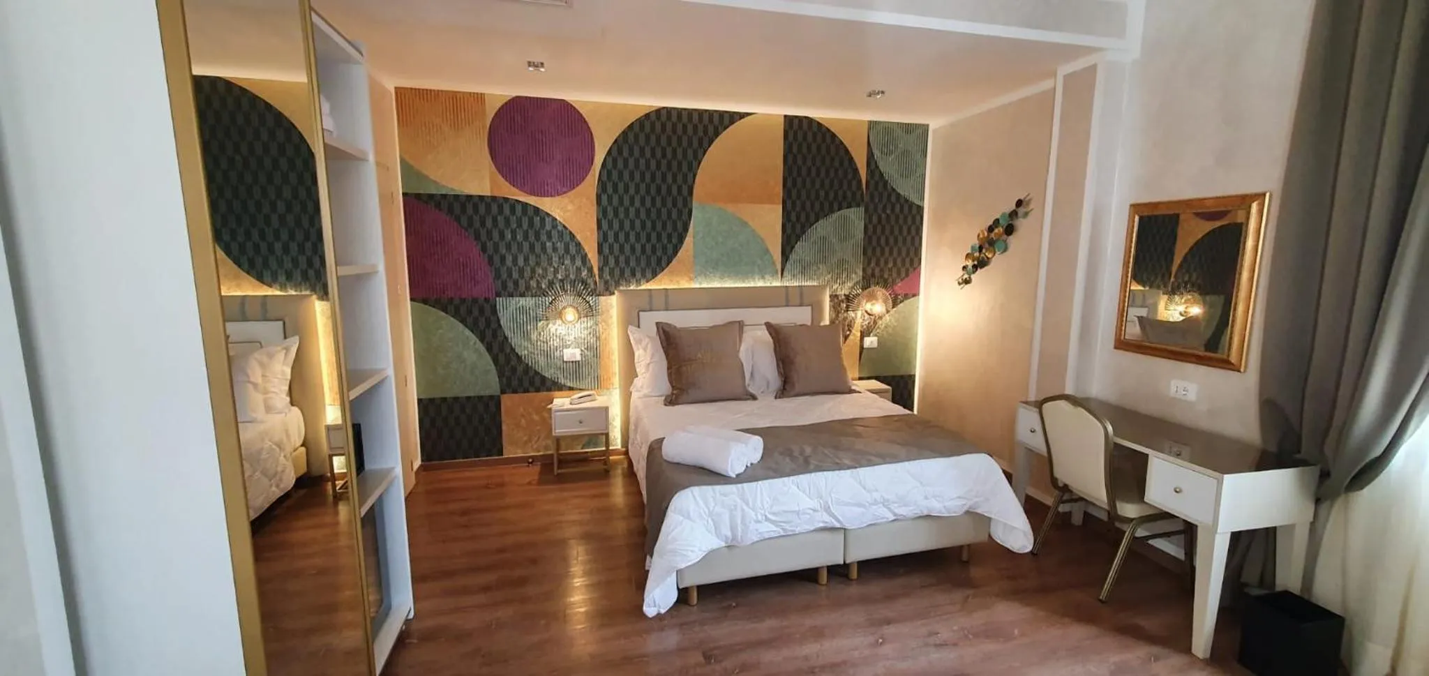 Bed in Amsterdam Suite Hotel & SPA