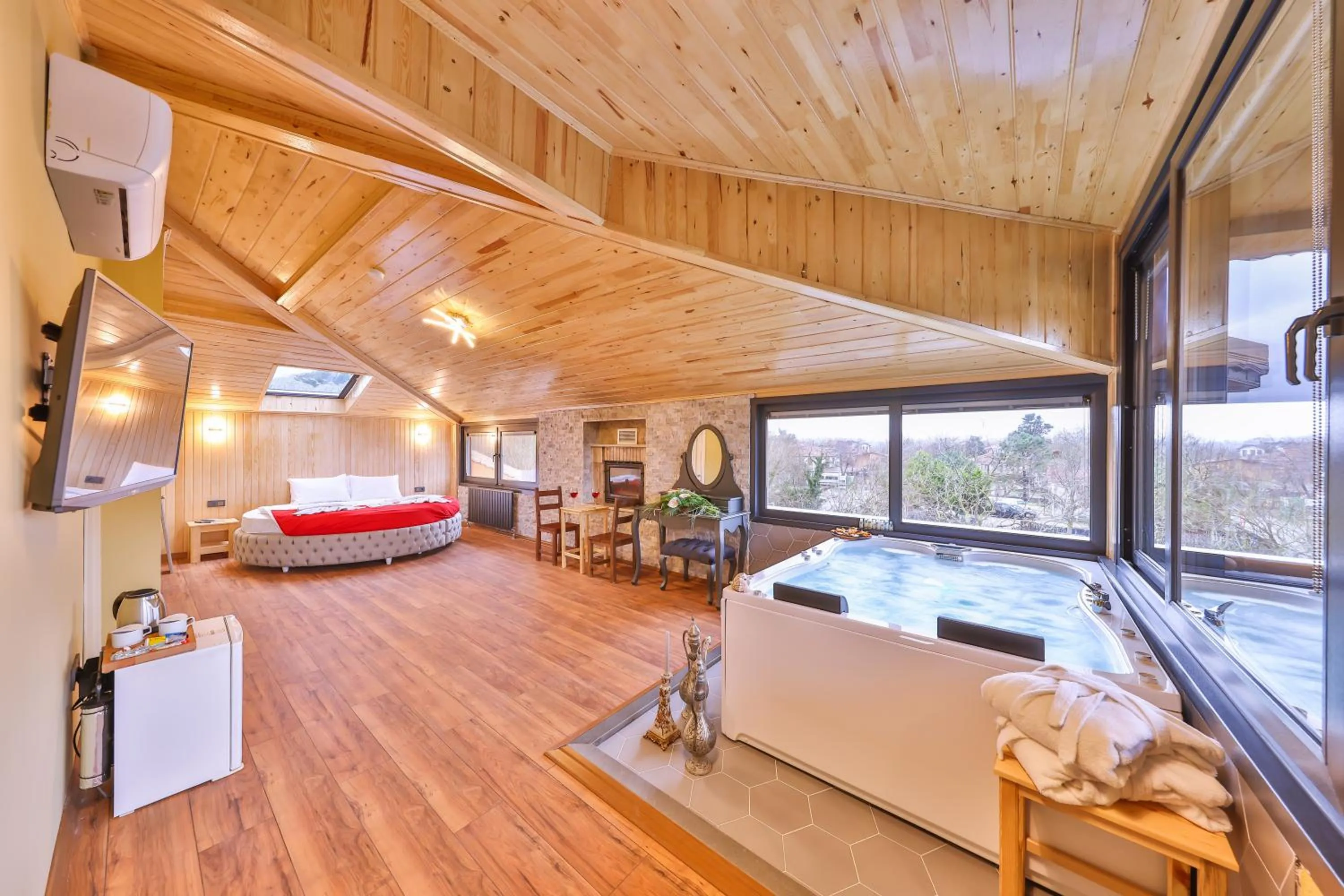 Bedroom, Bed in Ağva Pieria Luxury Hotel Plus 16