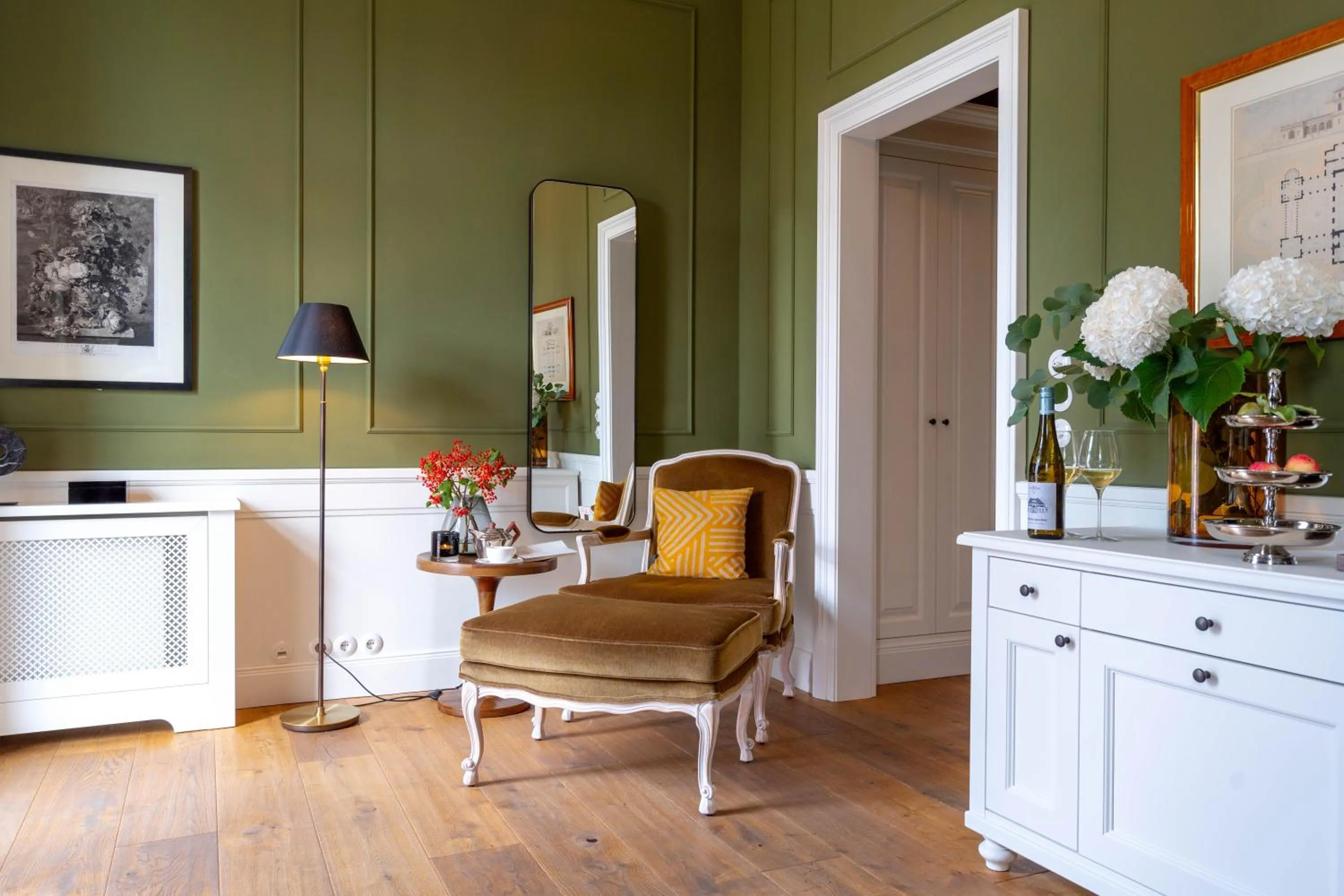 Seating area in Hotel Gut Immenhof