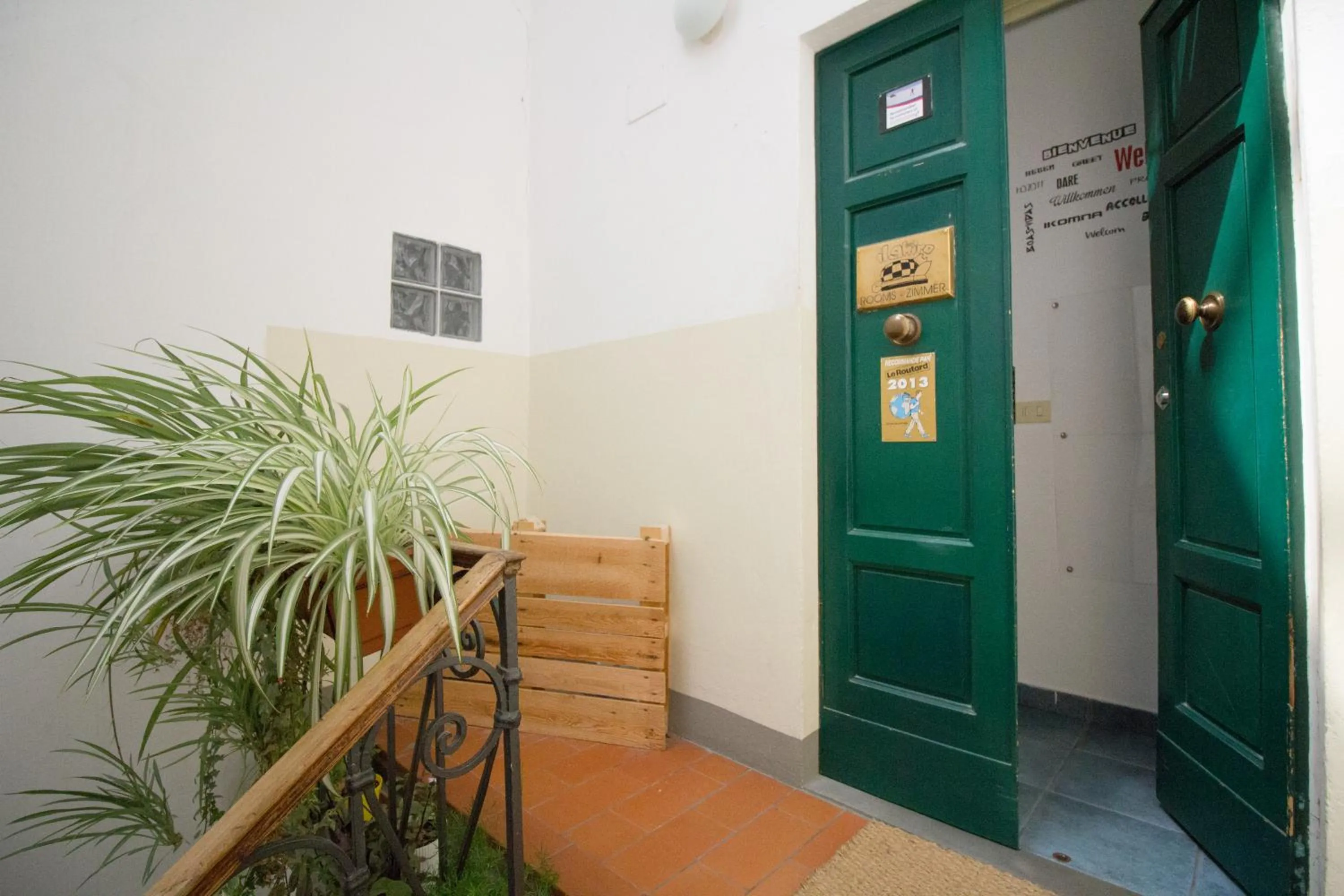 Facade/entrance in Il Ghiro Guest House