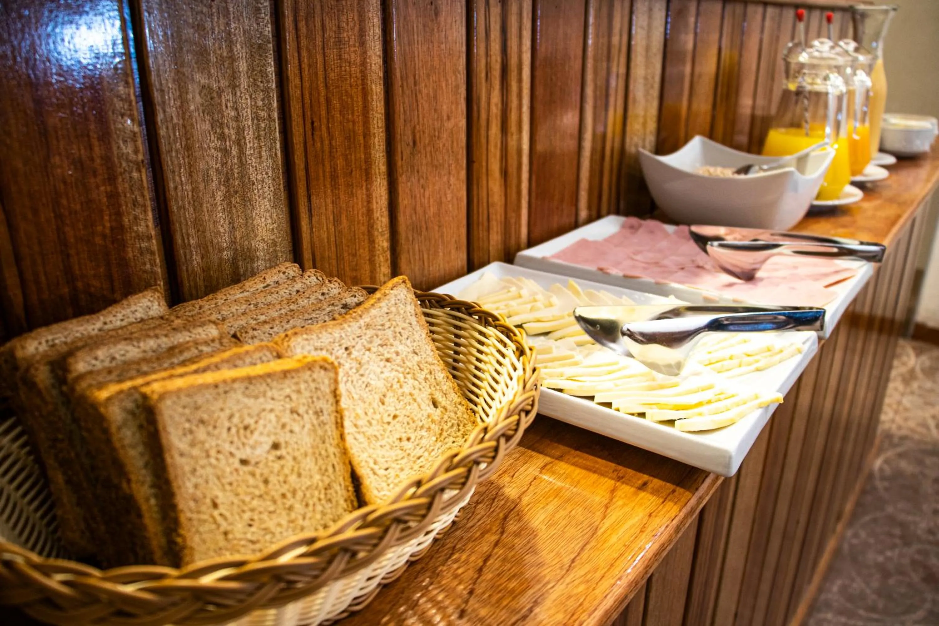 Food and drinks in Estancia San Pedro Hotel