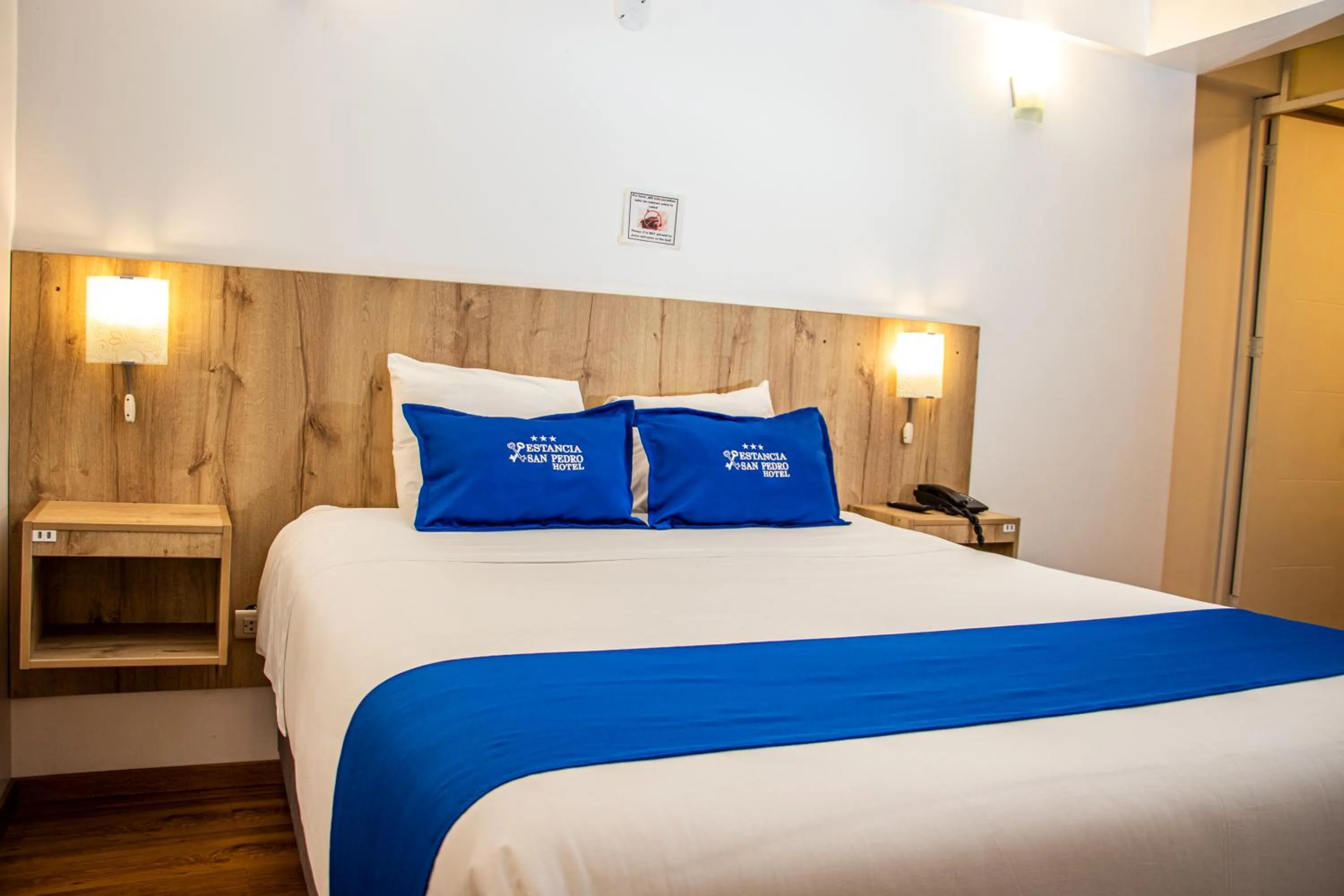 Bed in Estancia San Pedro Hotel