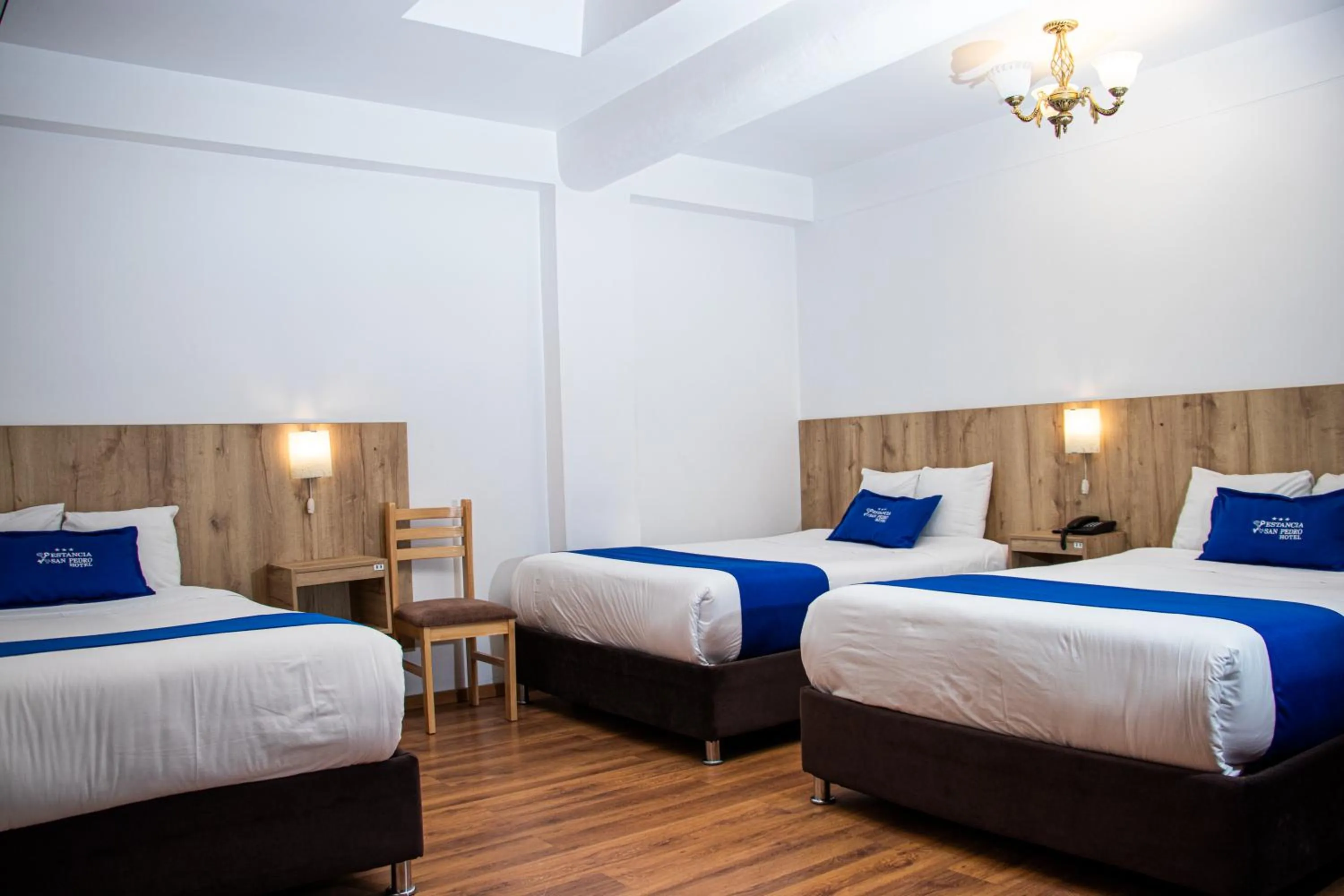 Bed in Estancia San Pedro Hotel