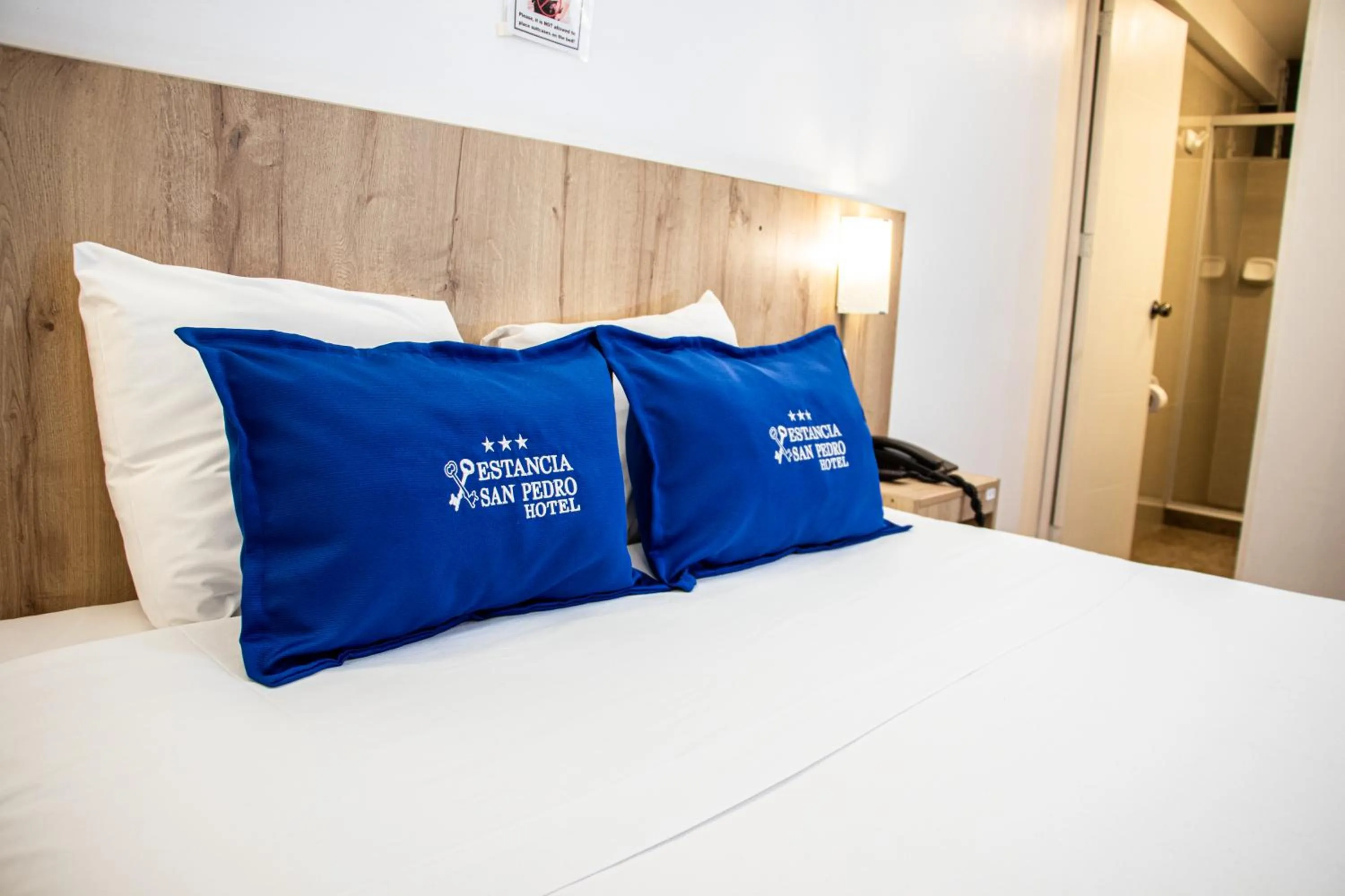 Bed in Estancia San Pedro Hotel