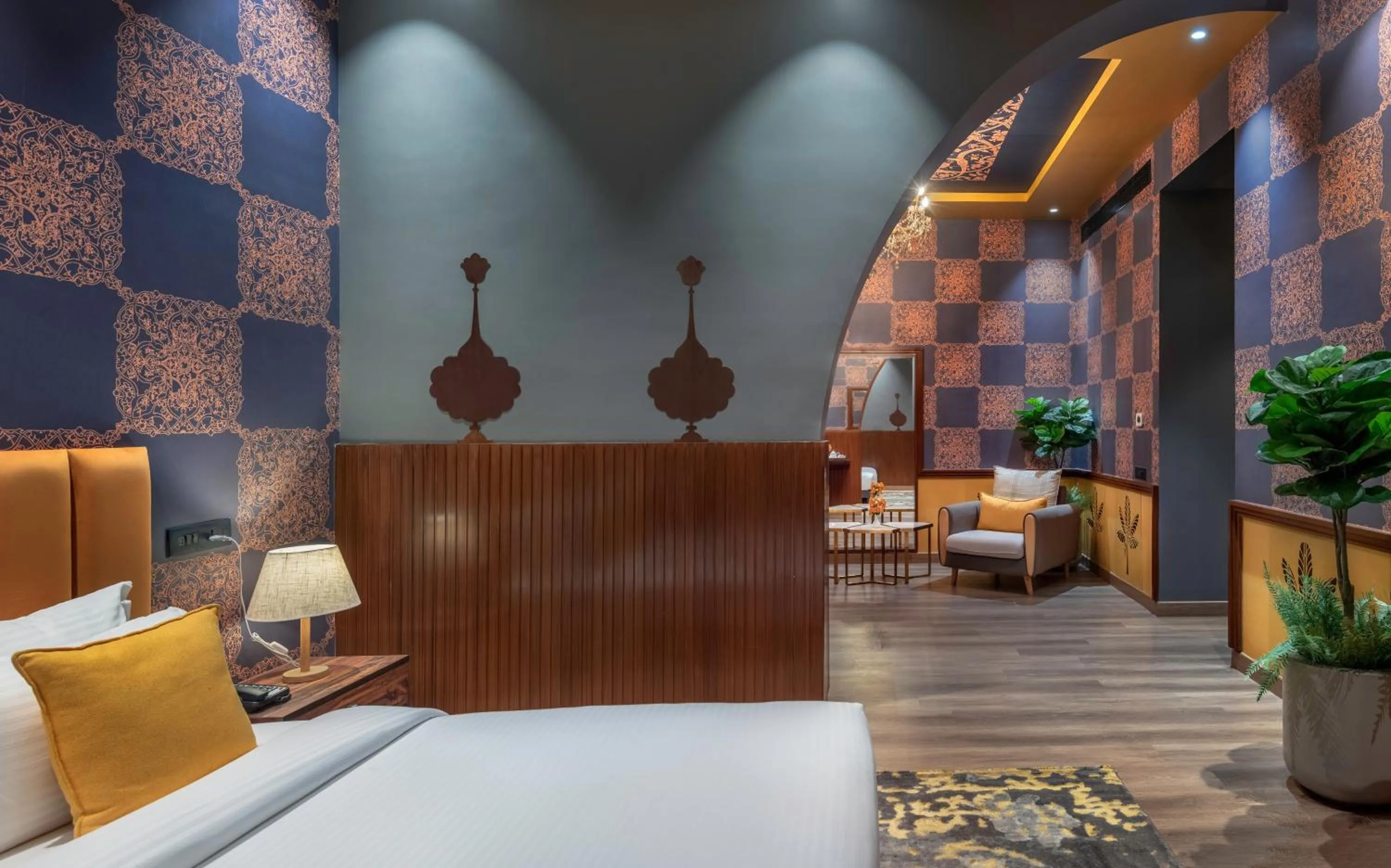 Bedroom in The Nest Luxury Resort