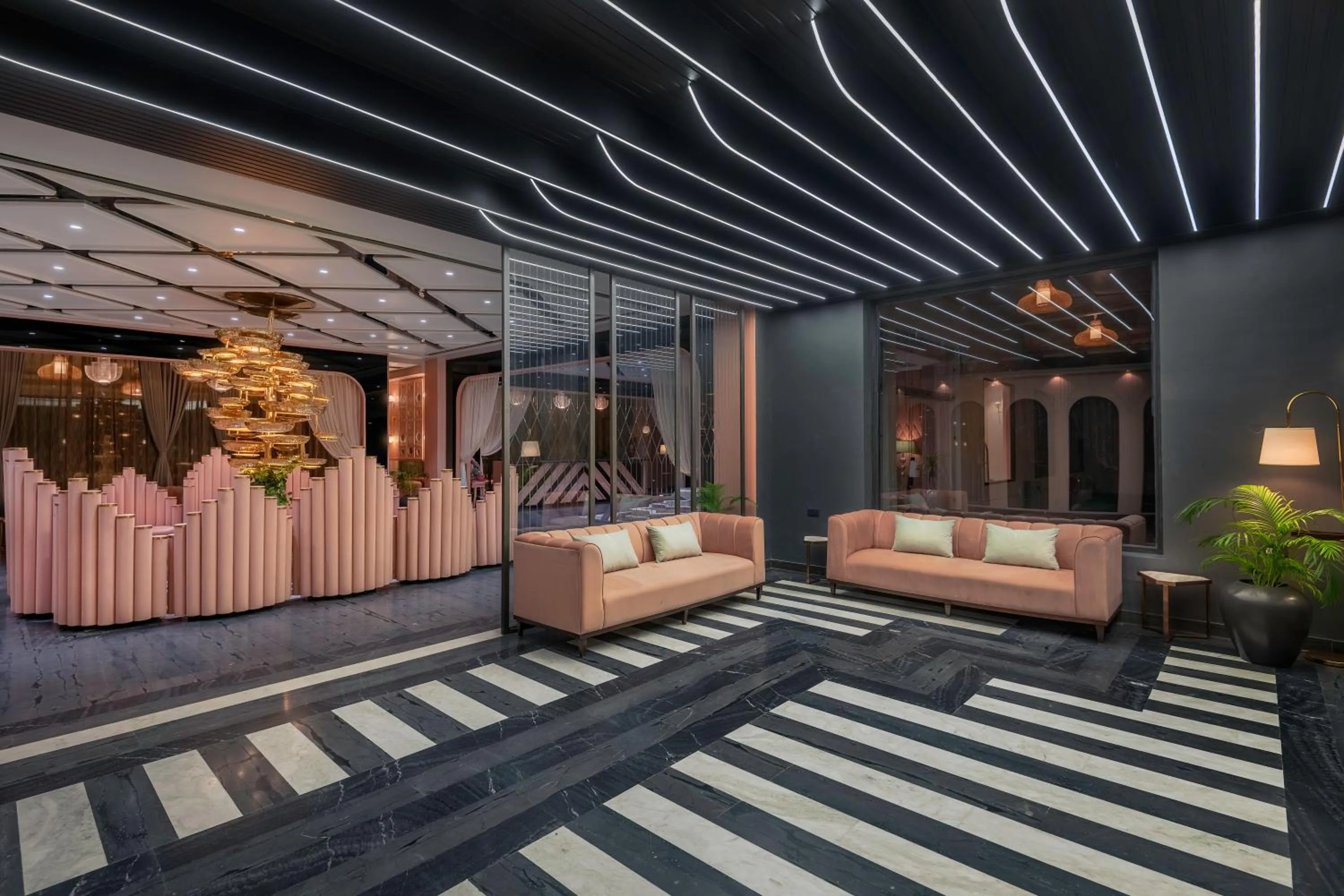 Lobby or reception in The Nest Luxury Resort