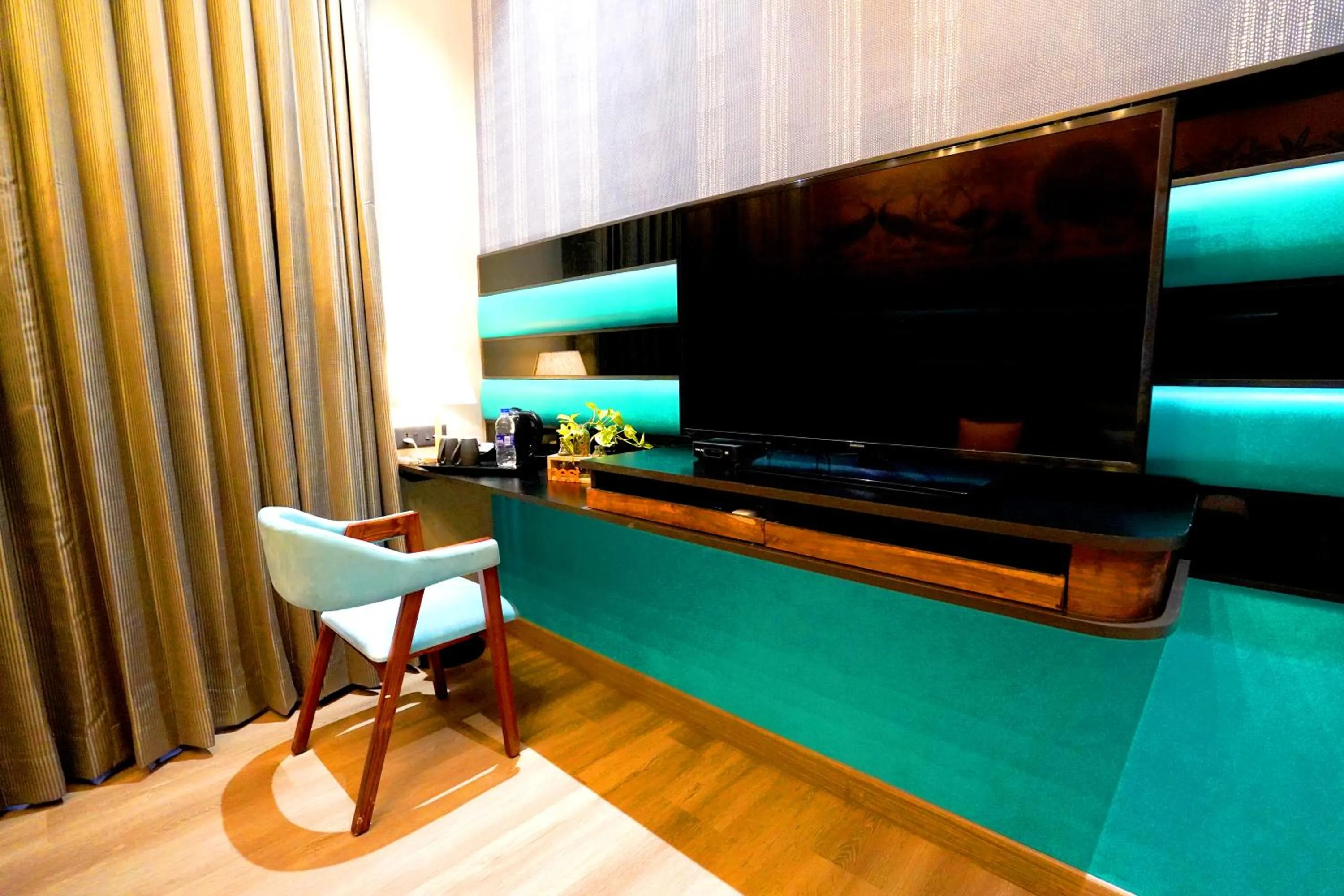 TV and multimedia in The Nest Luxury Resort