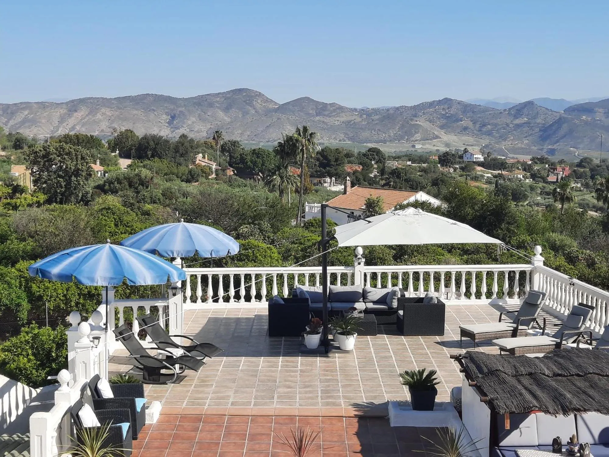 Natural landscape in Finca Sueño de Vida