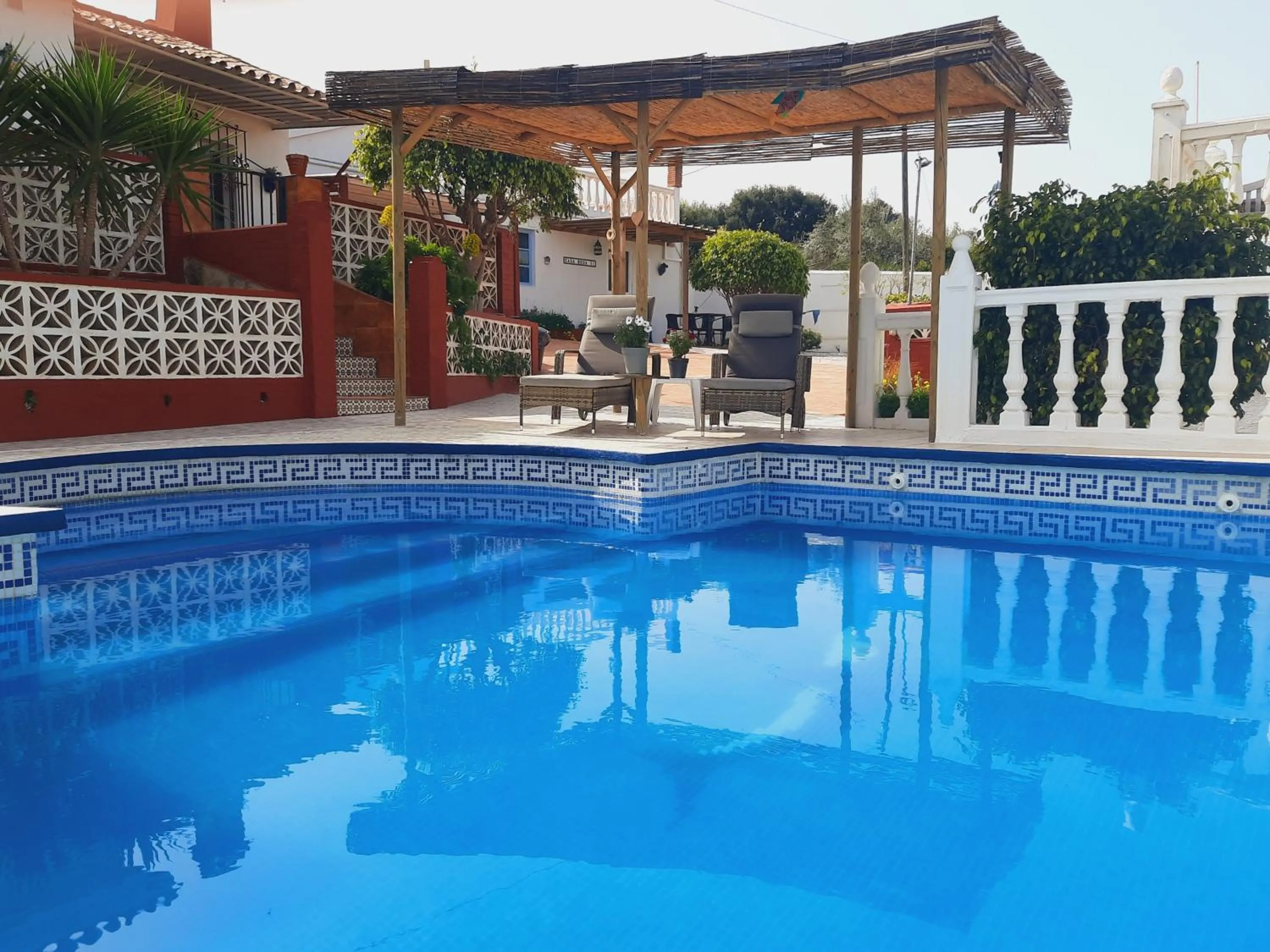 Swimming pool in Finca Sueño de Vida