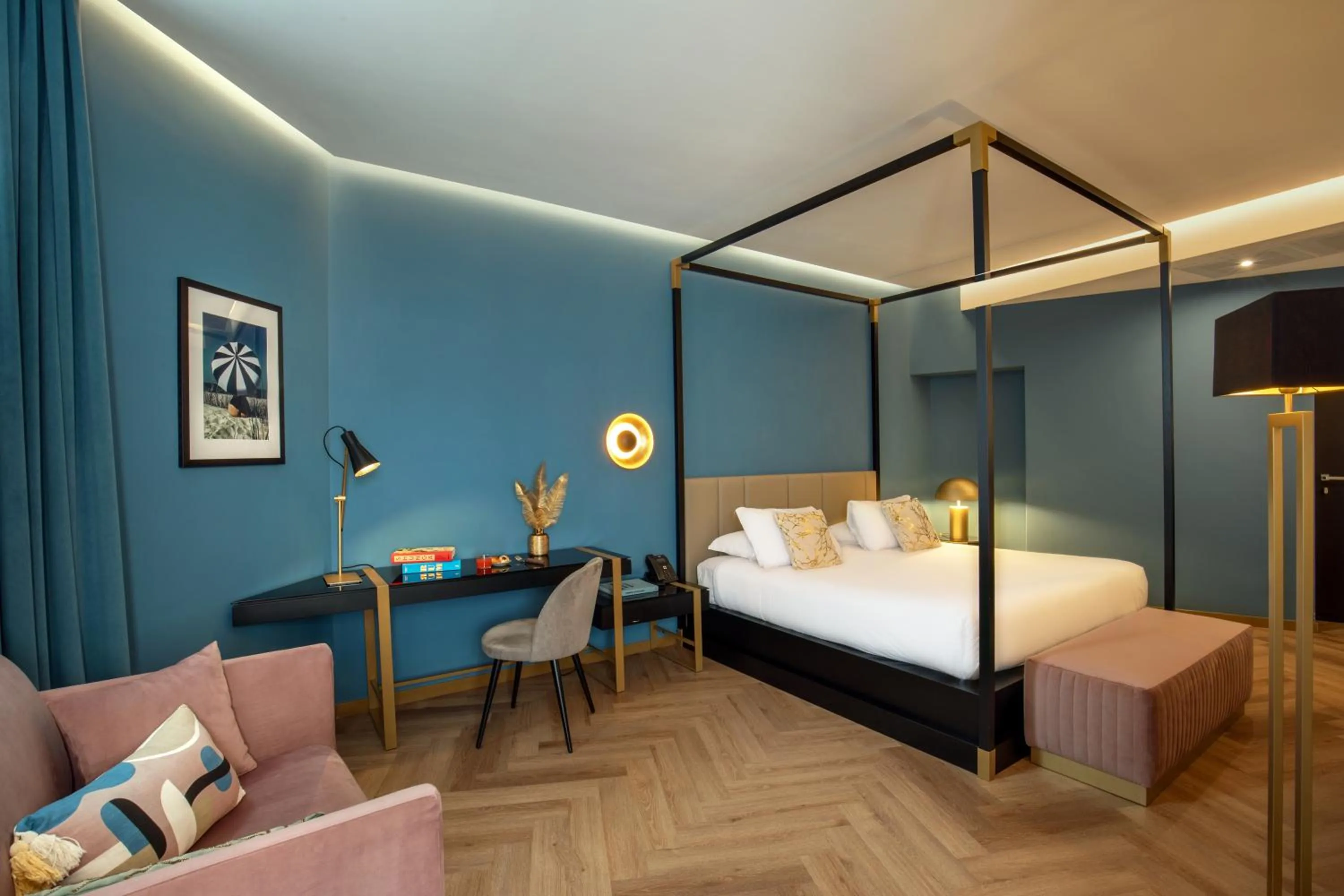 View (from property/room), Bed in The Major Hotel