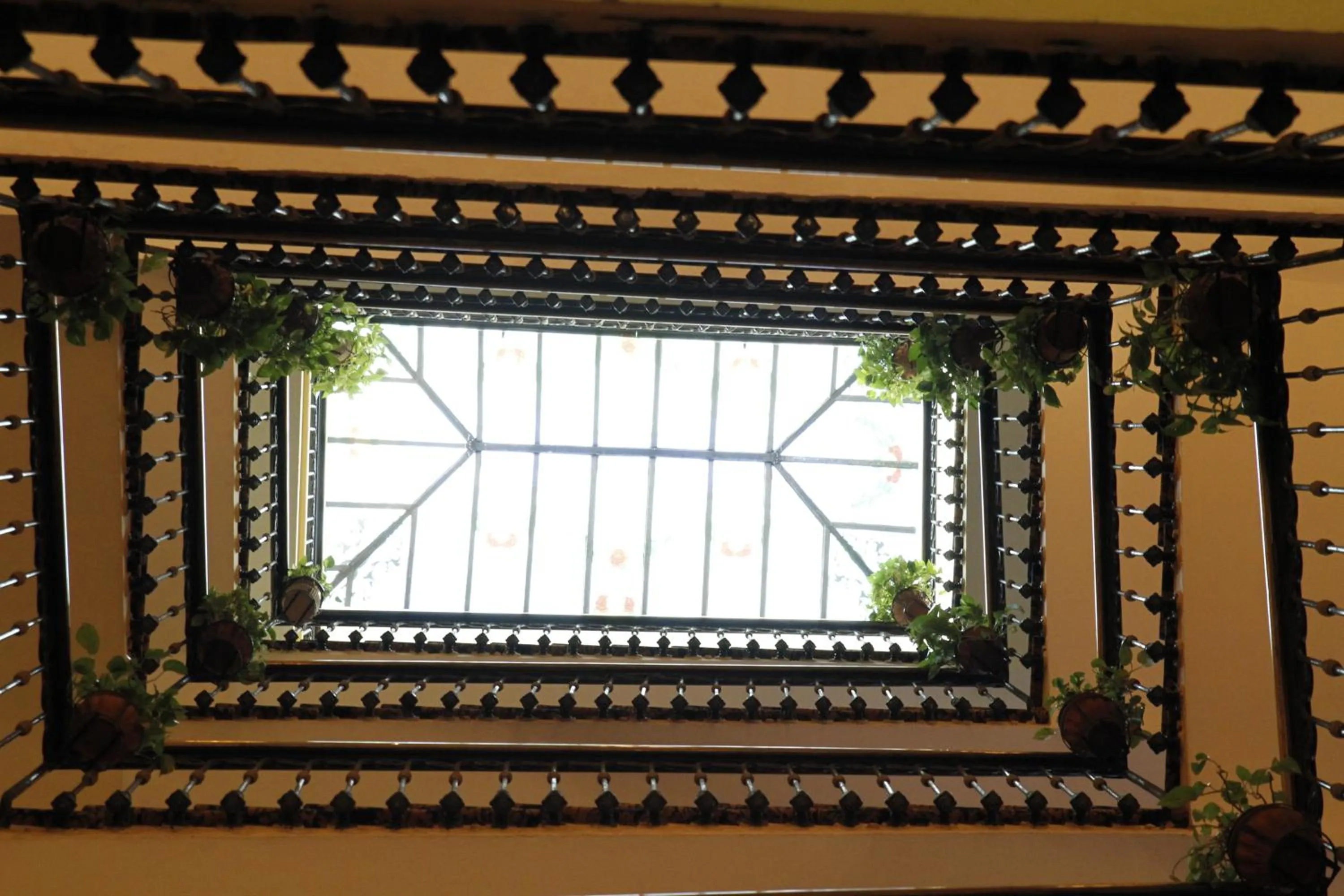 Decorative detail in Hotel Pace Helvezia