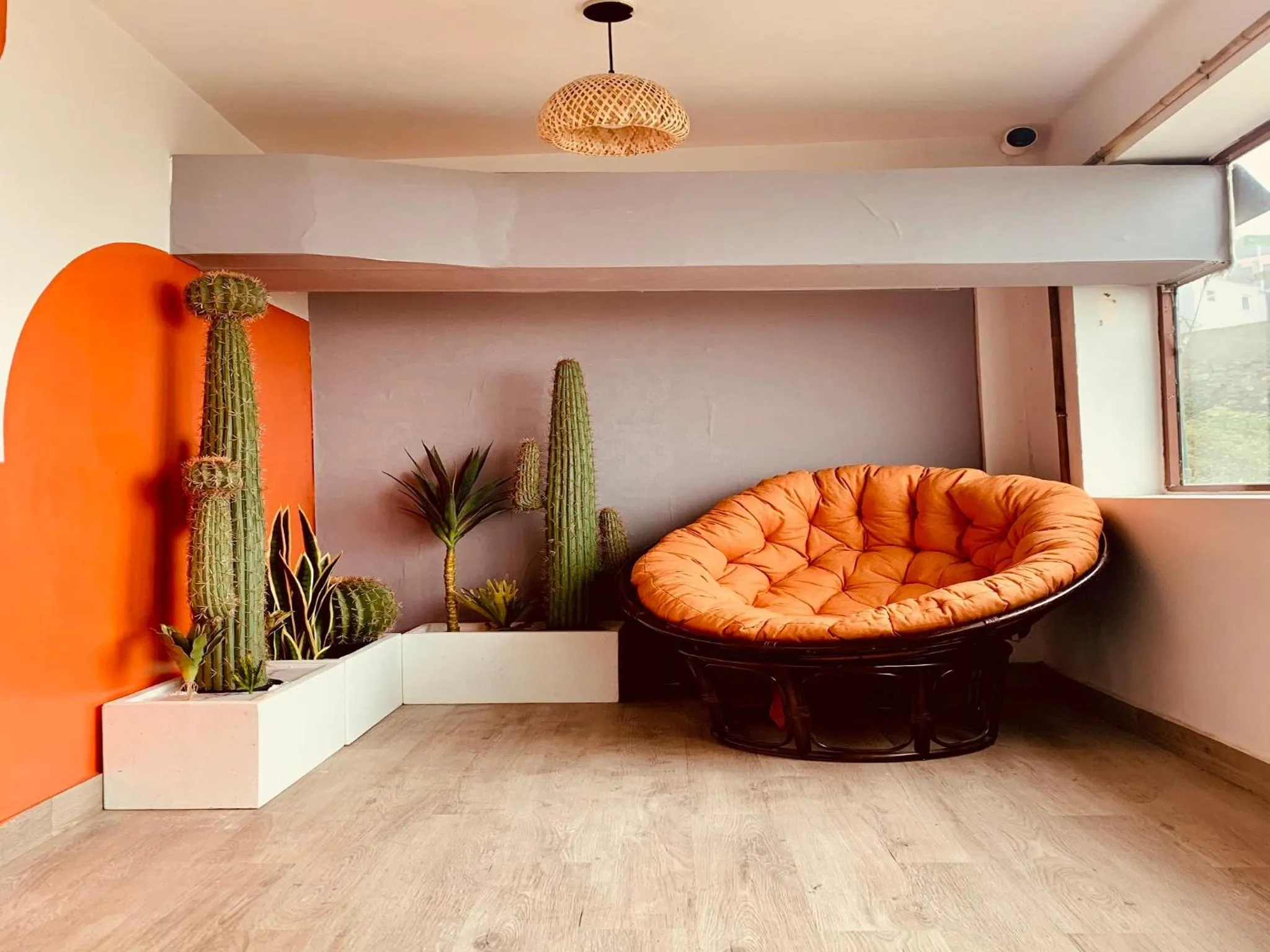 Communal lounge/ TV room in D Home Sapa