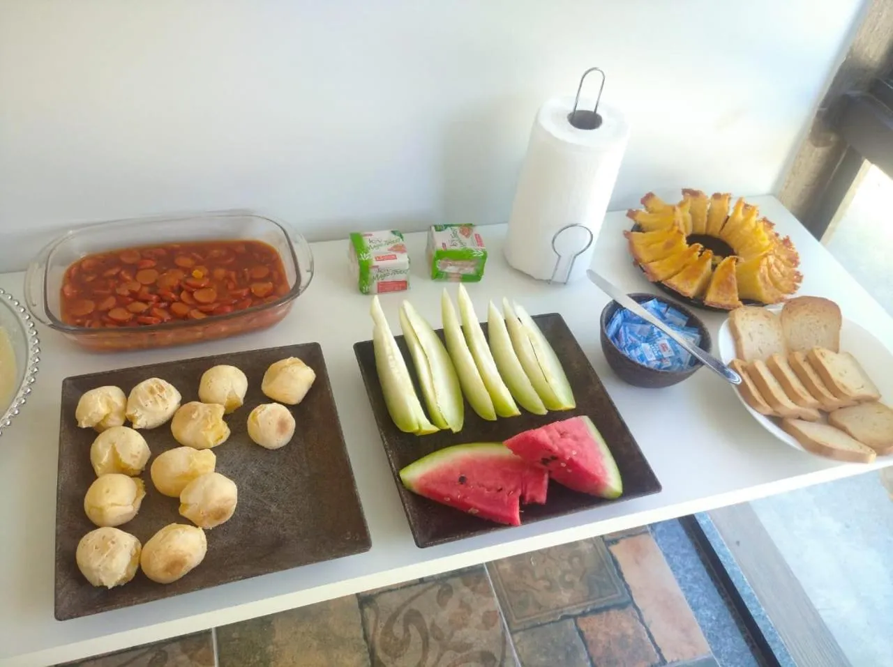 Food and drinks in Pousada Sol e Descanso - by Easy Hotéis