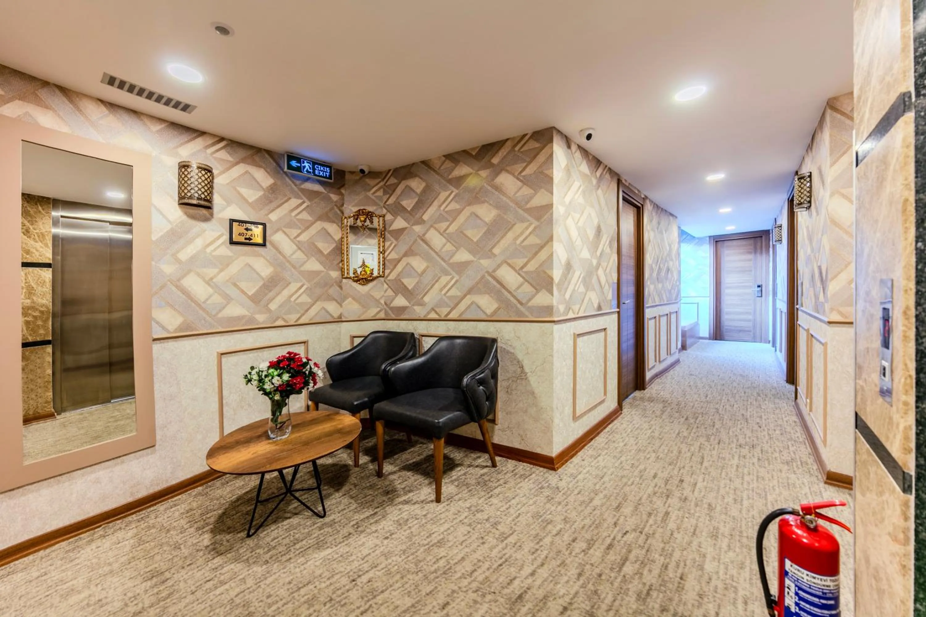 Decorative detail in Sultan Hamit Hotel