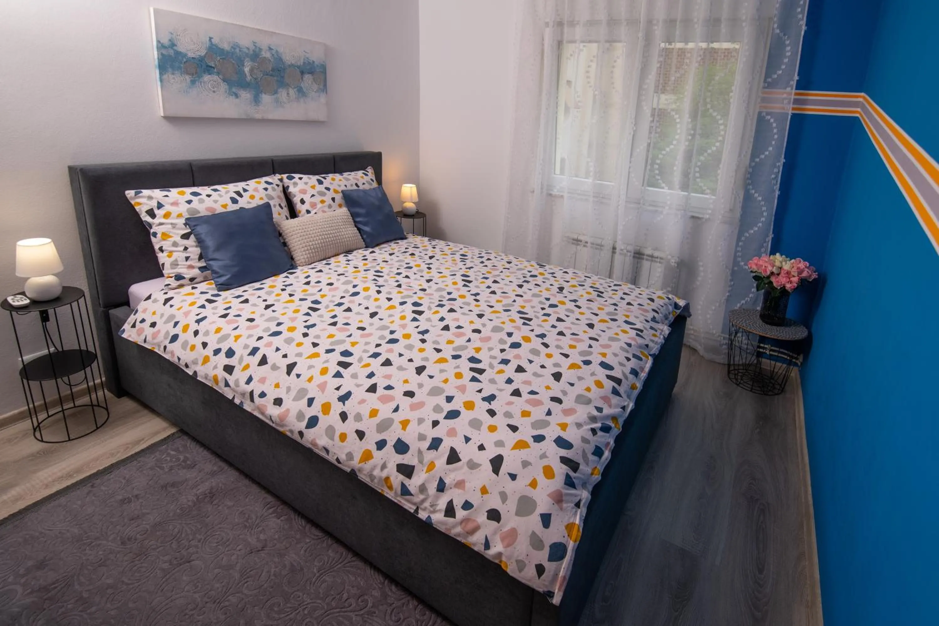 Bedroom, Bed in Apartman Point