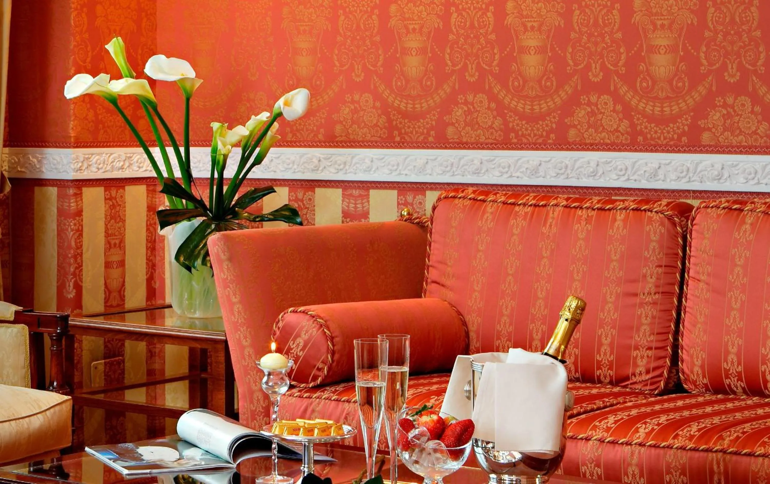 Decorative detail in Hotel Mozart