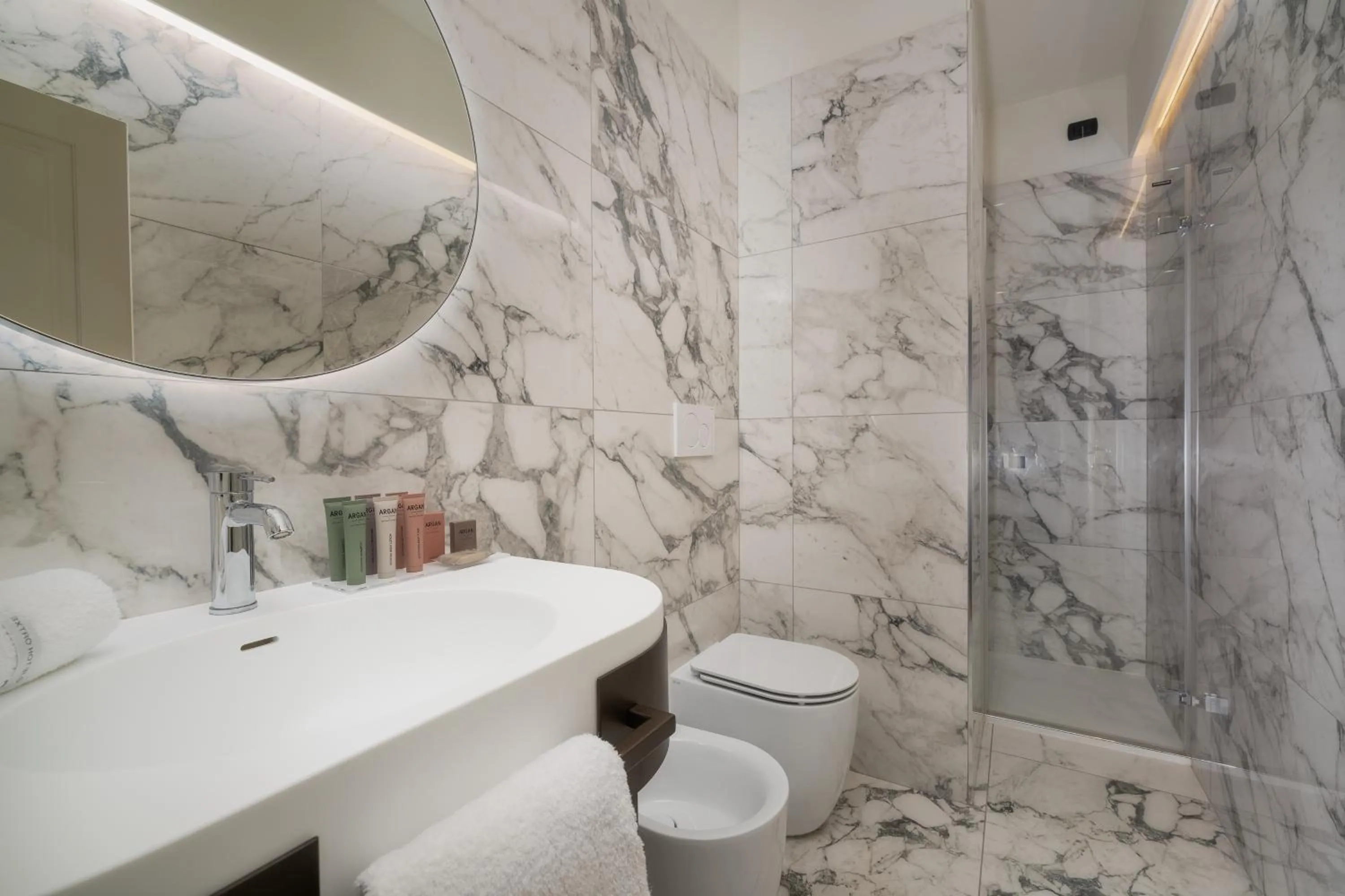 Bathroom in Hotel Mozart