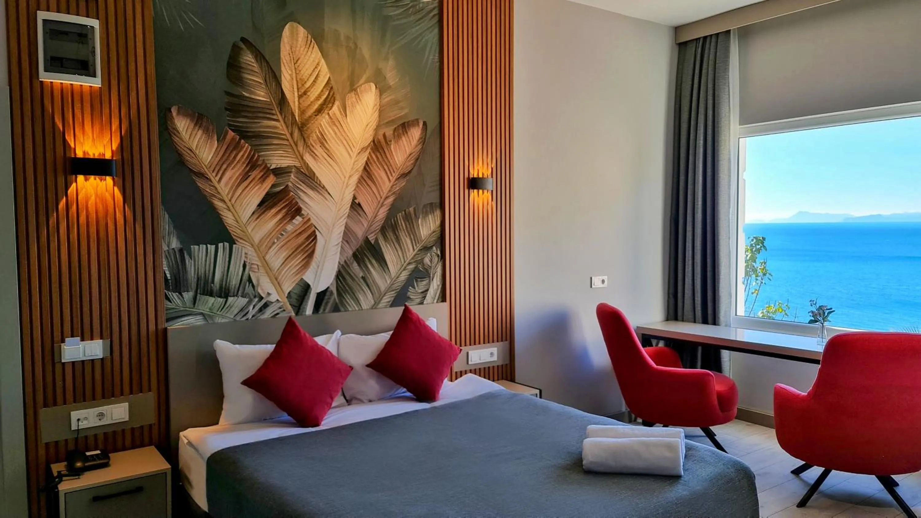 Bed in Letstay Panorama Suites