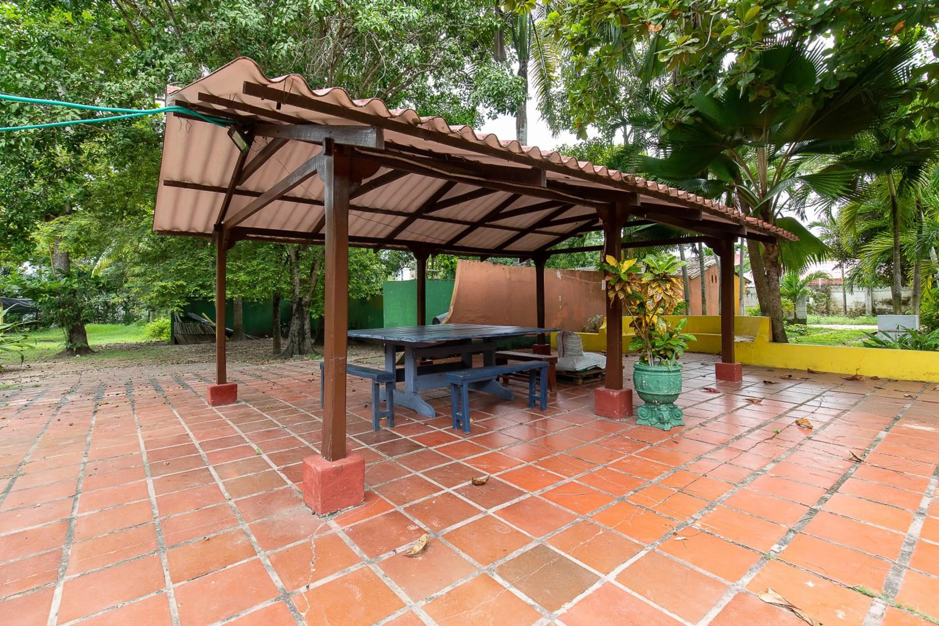 Garden in Hostal Campomar