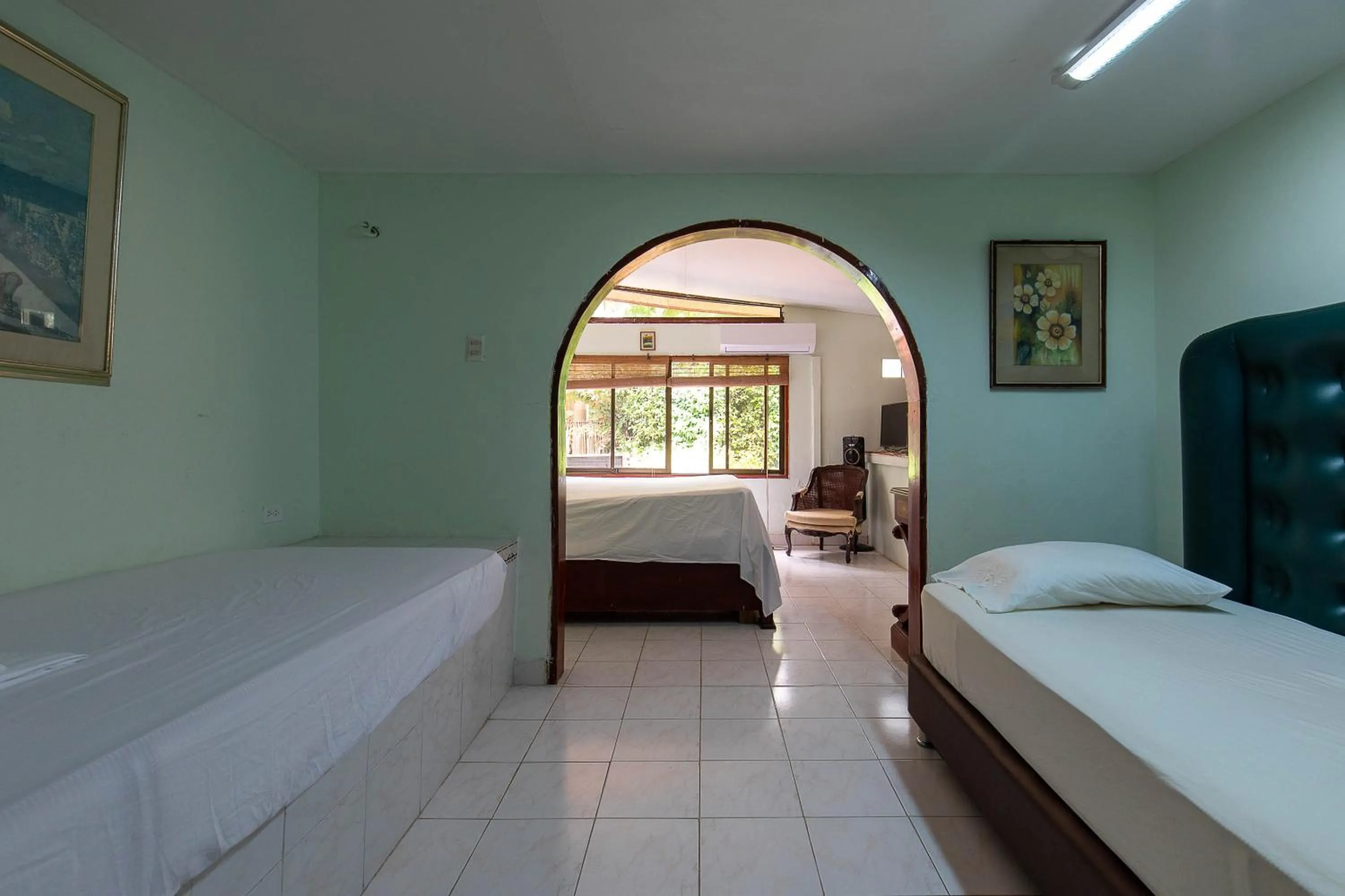 Bed in Hostal Campomar