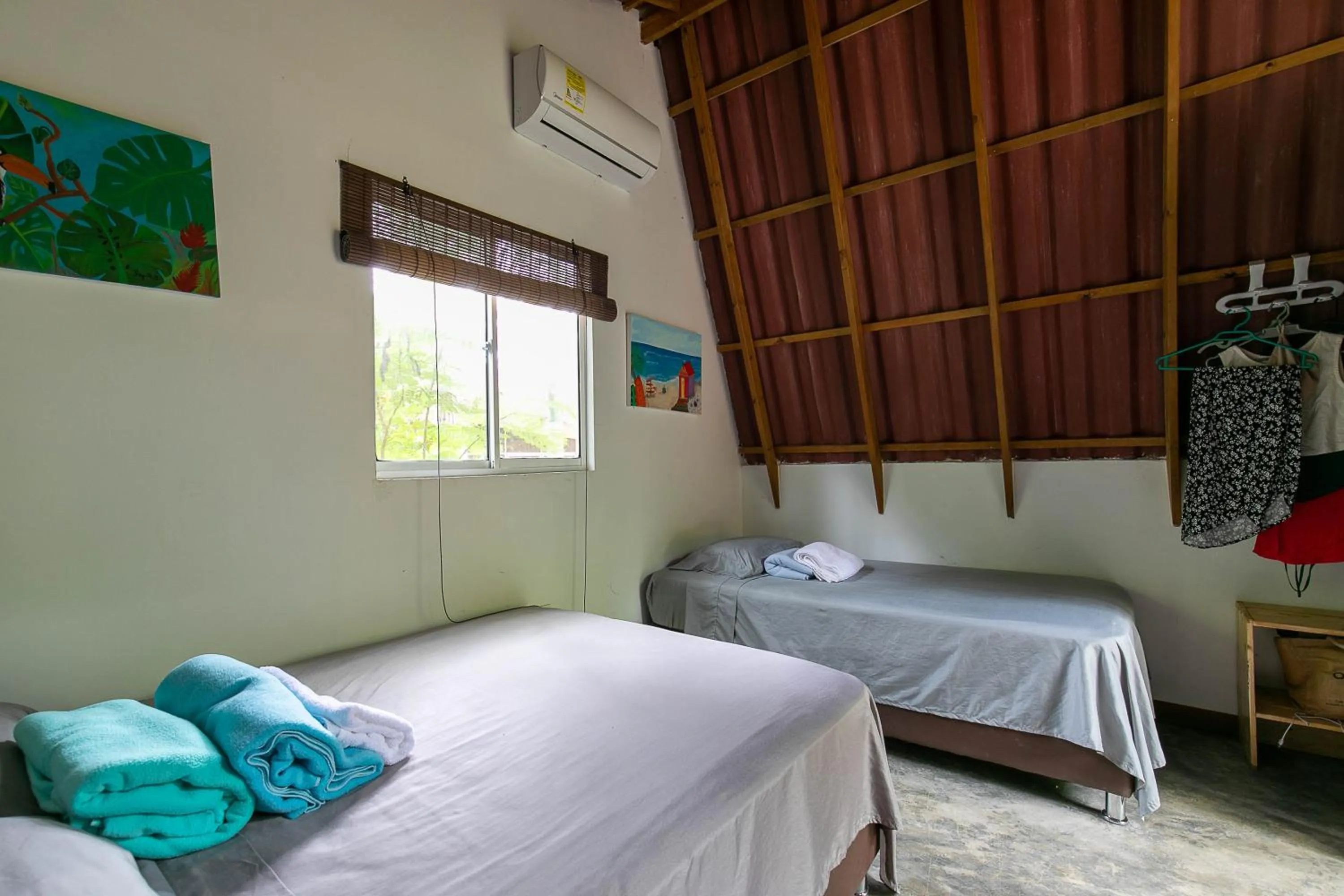 Bed in Hostal Campomar