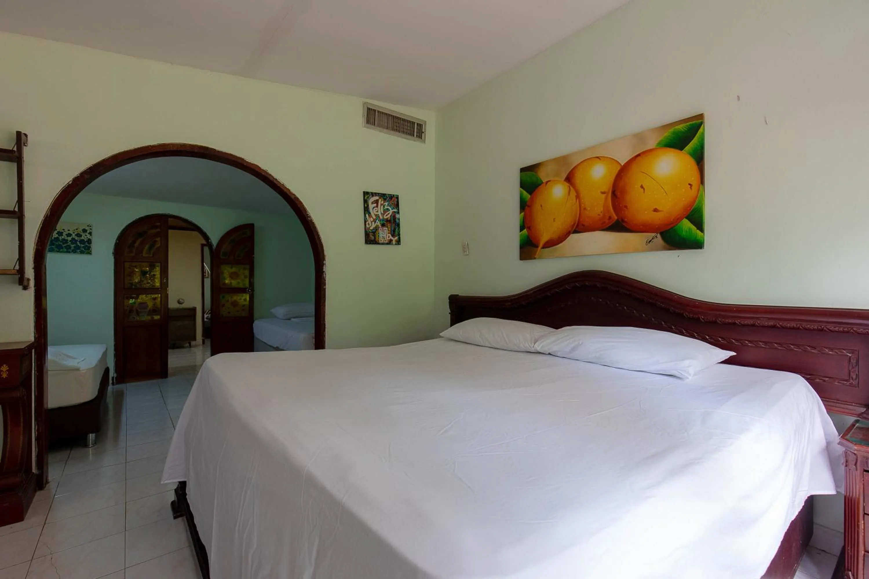 Bedroom, Bed in Hostal Campomar