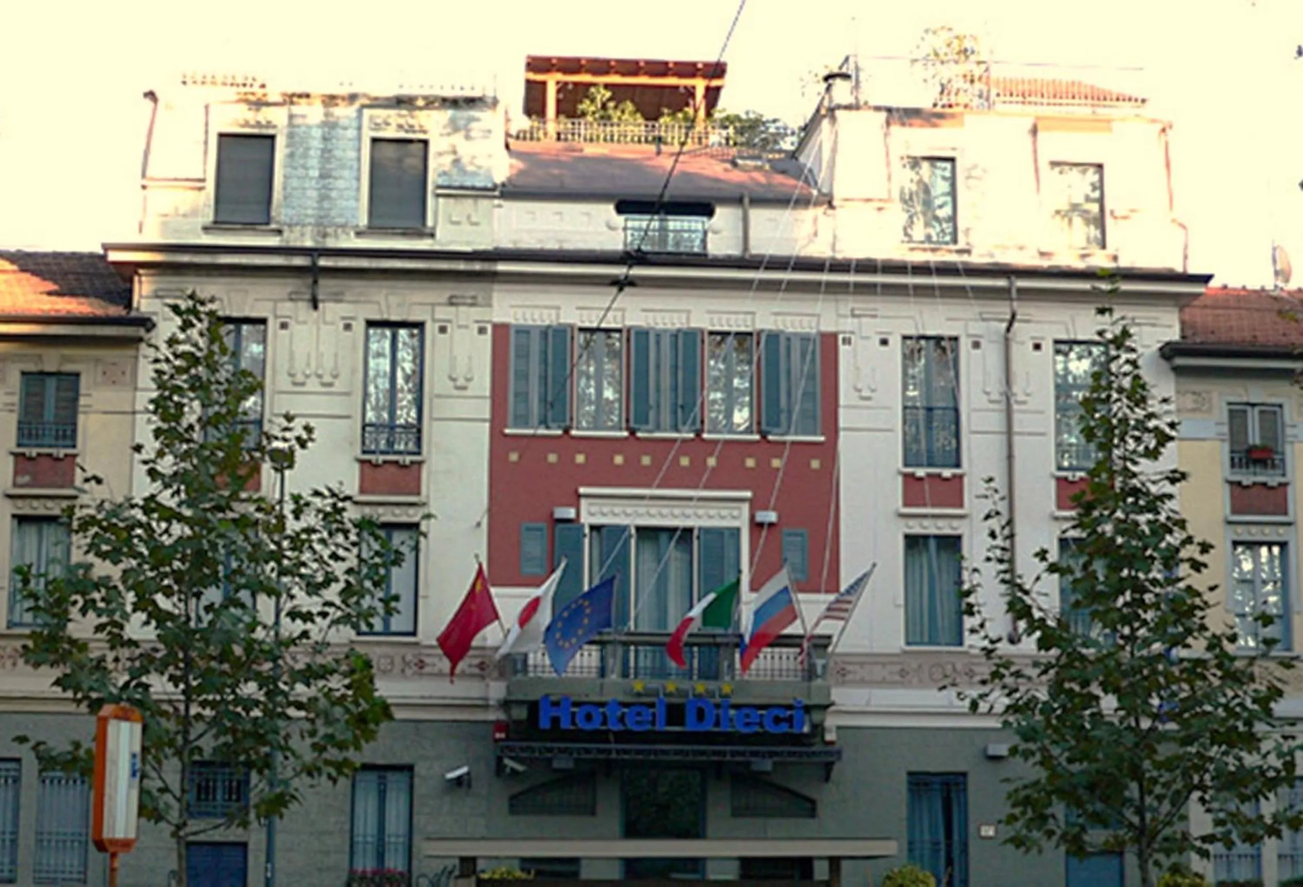Property building in Boutique Hotel Dieci