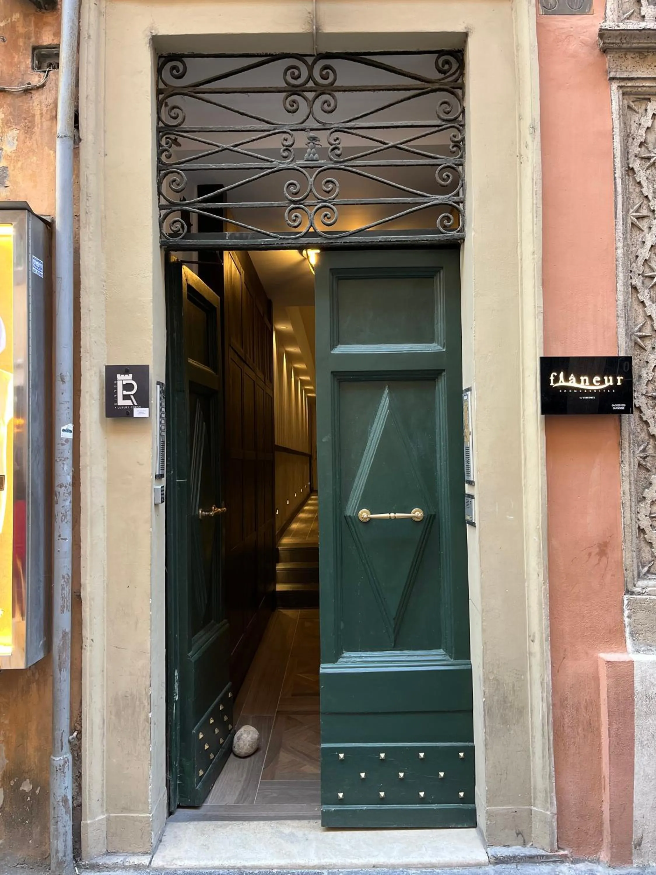 Property building in Flâneur Suites Corso