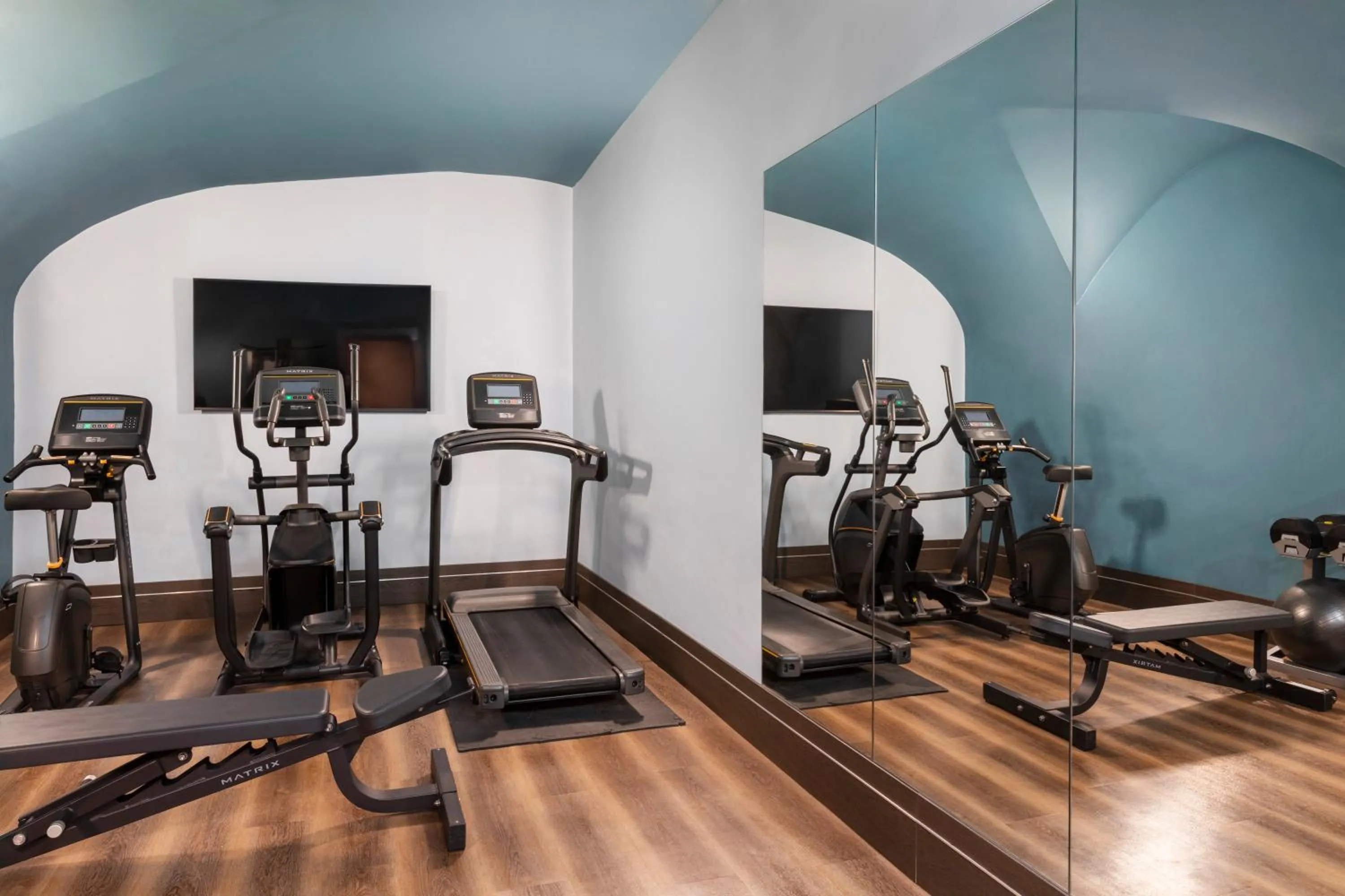 Fitness centre/facilities in Hotel Viminale
