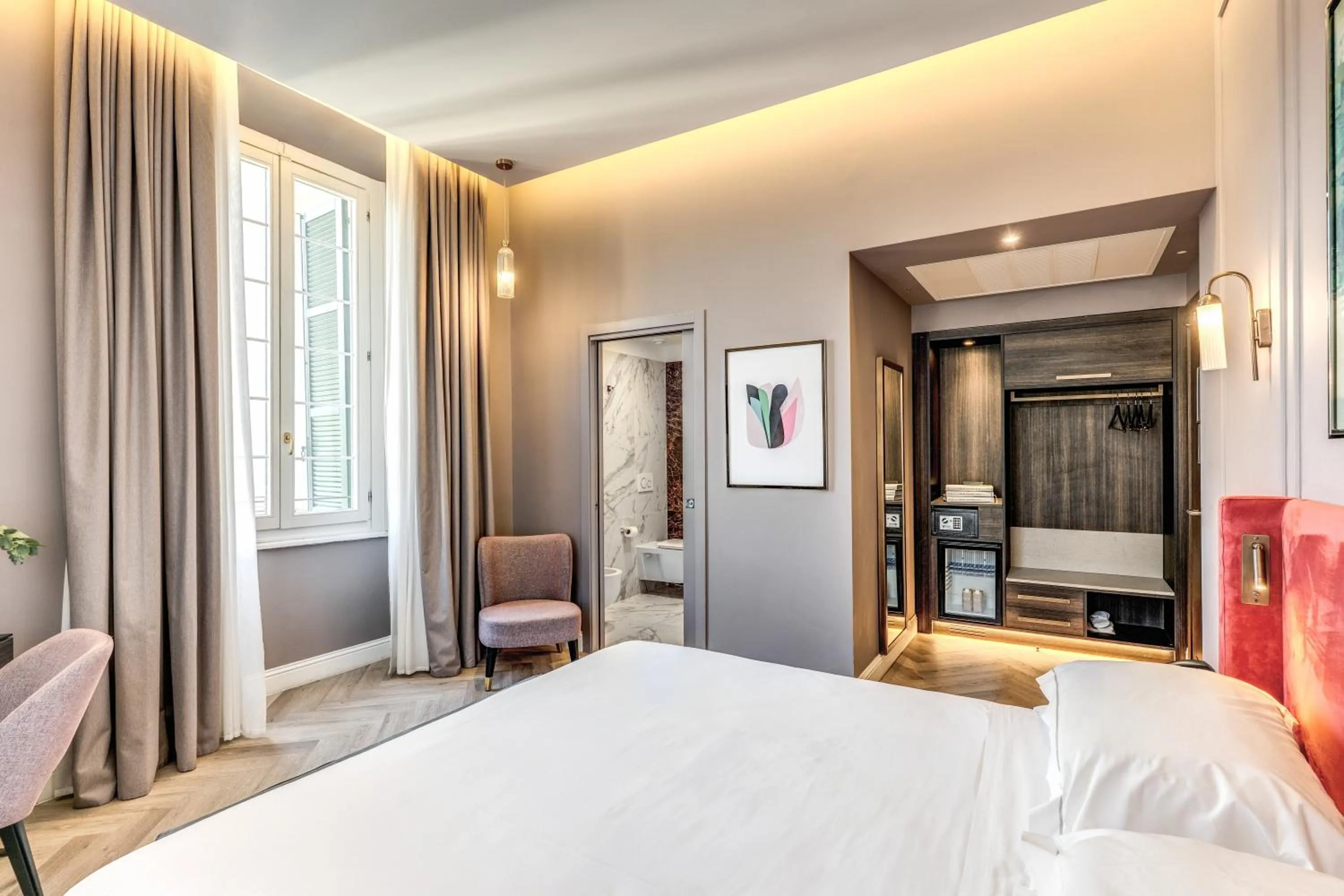 Bed in Hotel Viminale