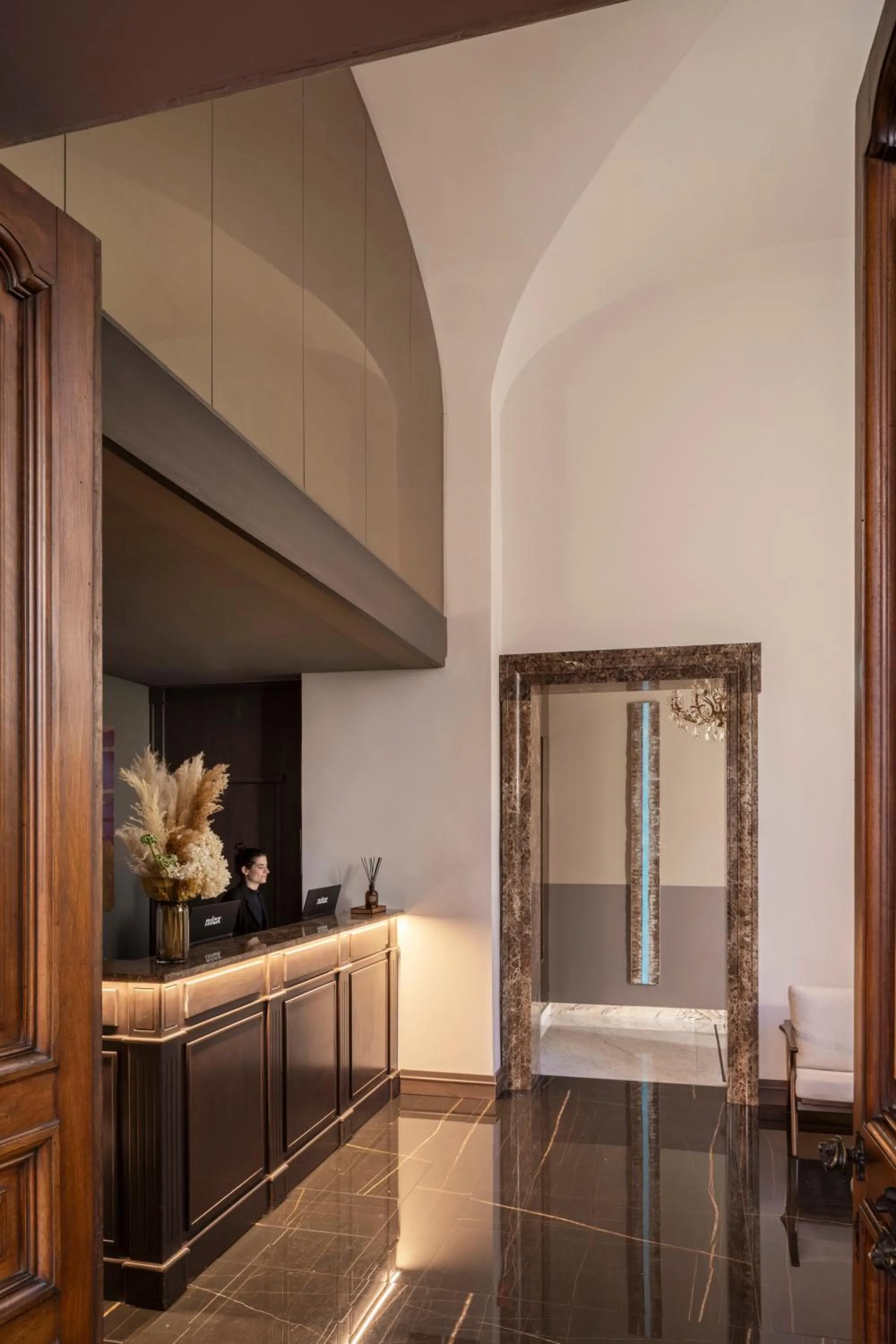 Lobby or reception in Hotel Viminale