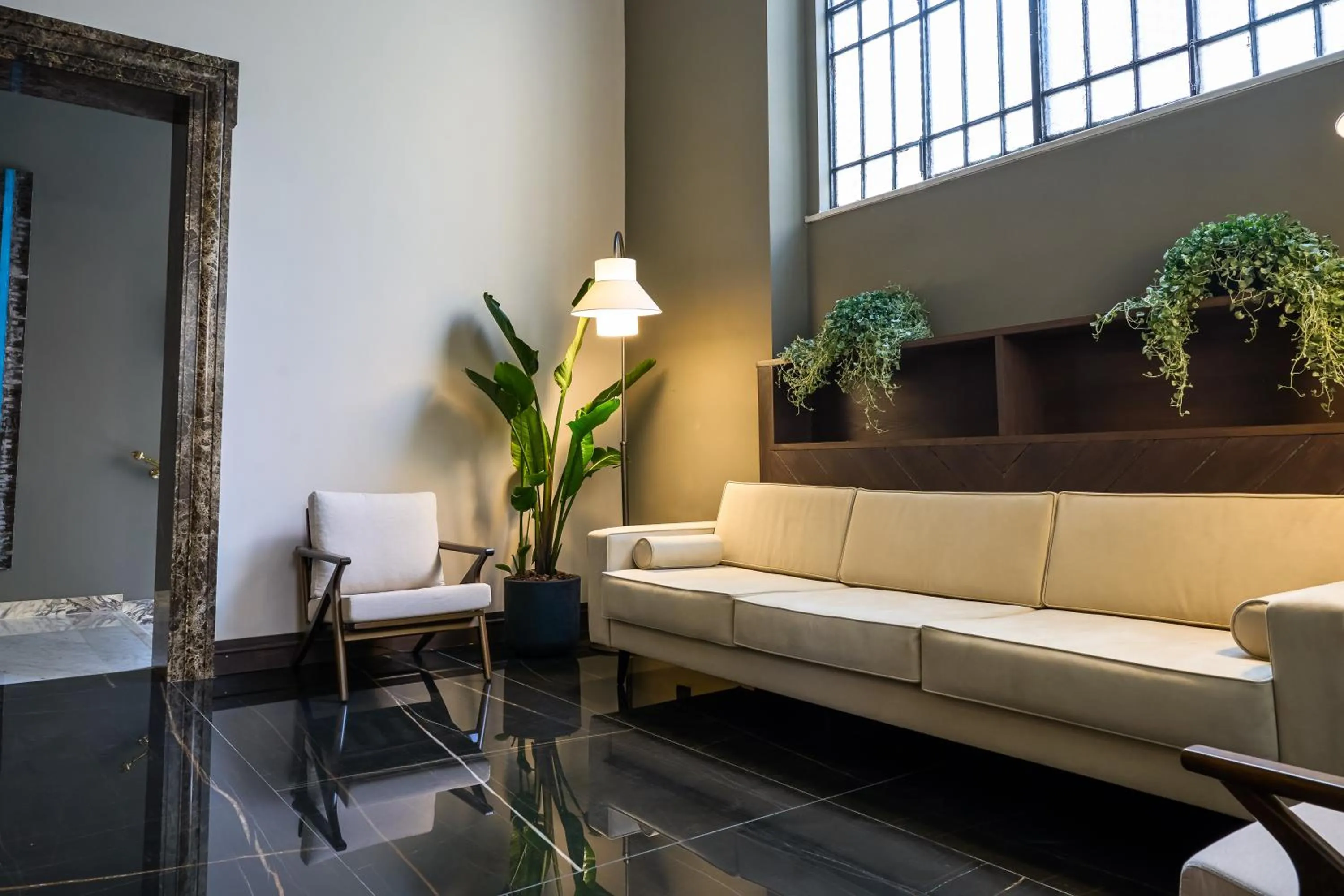 Lobby or reception in Hotel Viminale