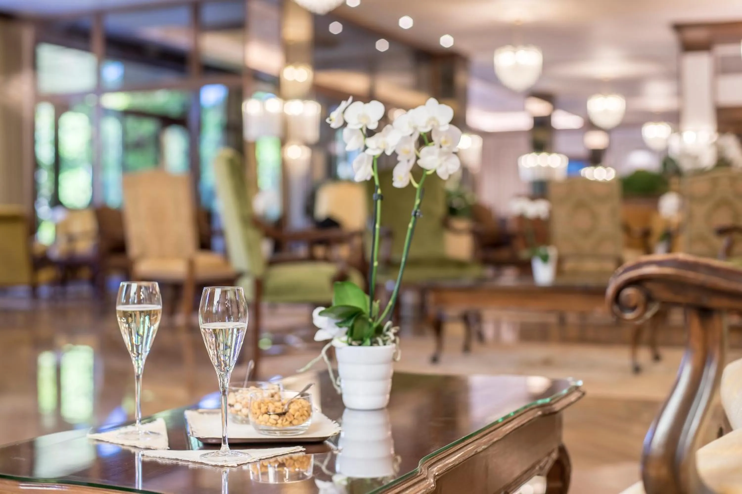 Lobby or reception in Hotel President Terme